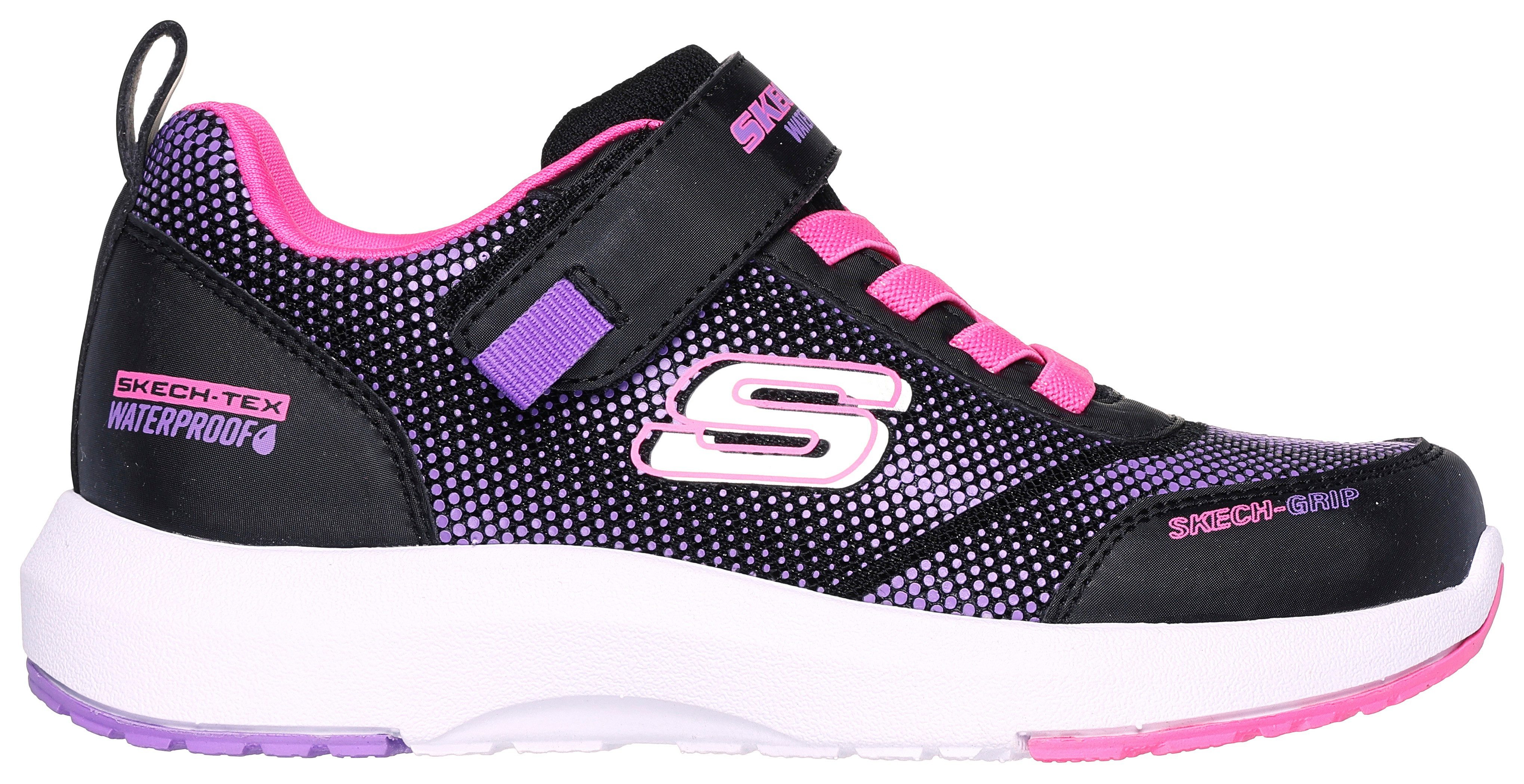Skechers Sneakers DYNAMIC TREAD vrijetijdsschoen, klittenbandschoen met glanzende textielinzet
