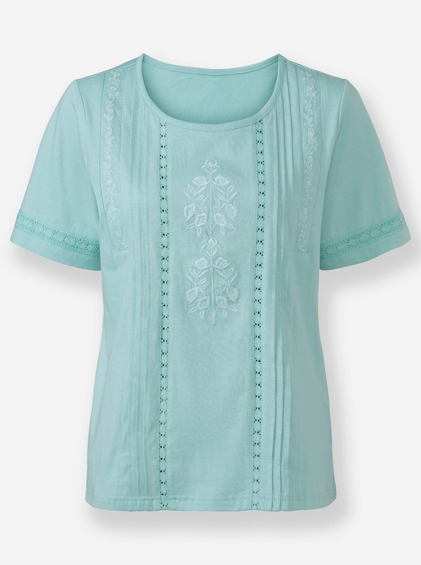 Classic Inspirationen Shirt met ronde hals Shirt met korte mouwen (1-delig)