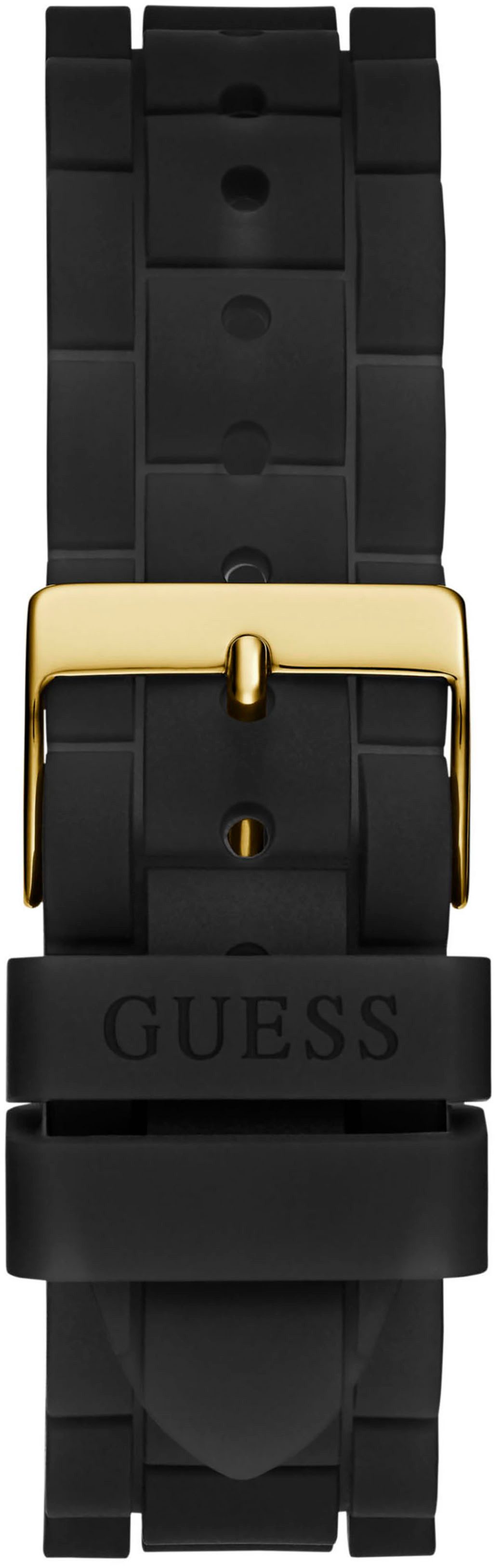 Guess Multifunctioneel horloge JELLY Quartzhorloge, horloge, damenuur, datum, 12/24-uurs weergave