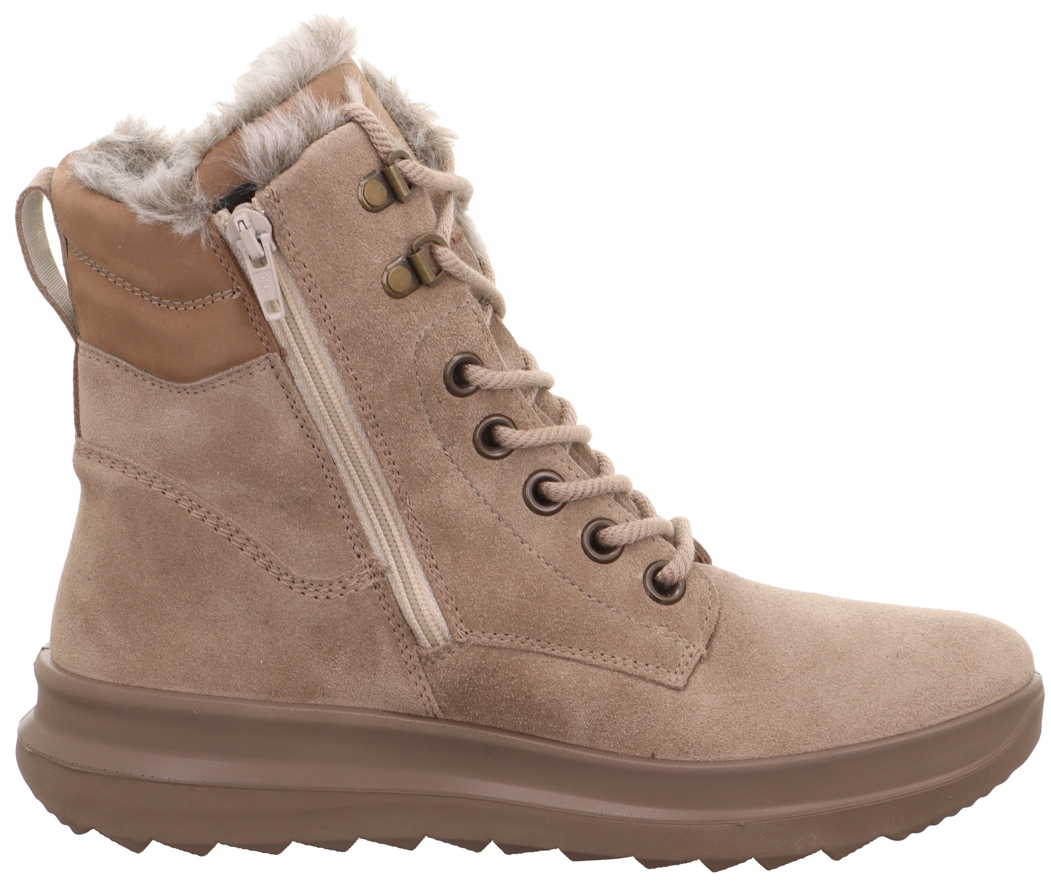 Legero Winterlaarzen DREAMER Wedge boots, winterlaarzen, veterschoenen met subtiele sleehak
