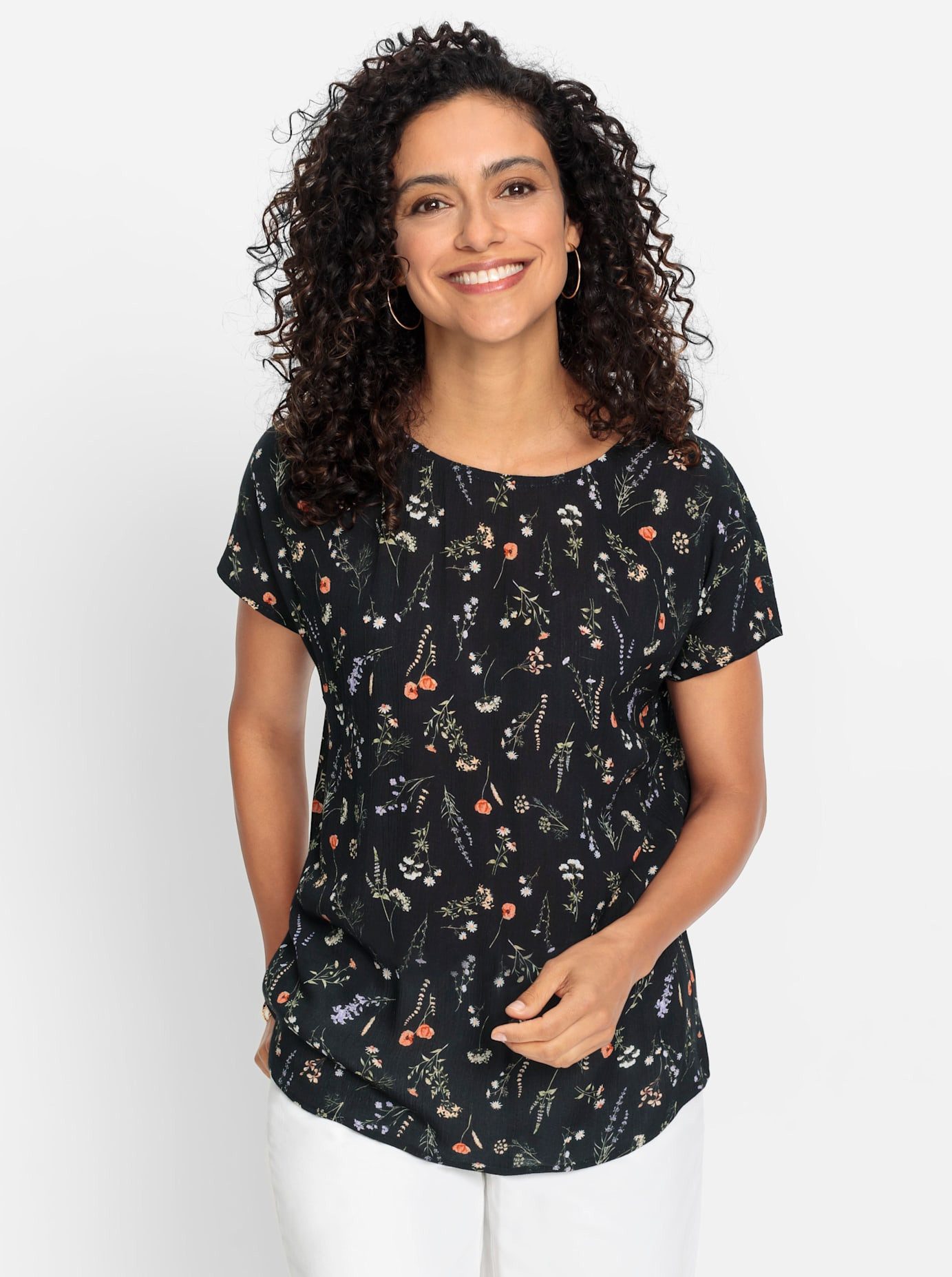 Classic Inspirationen Gedessineerde blouse