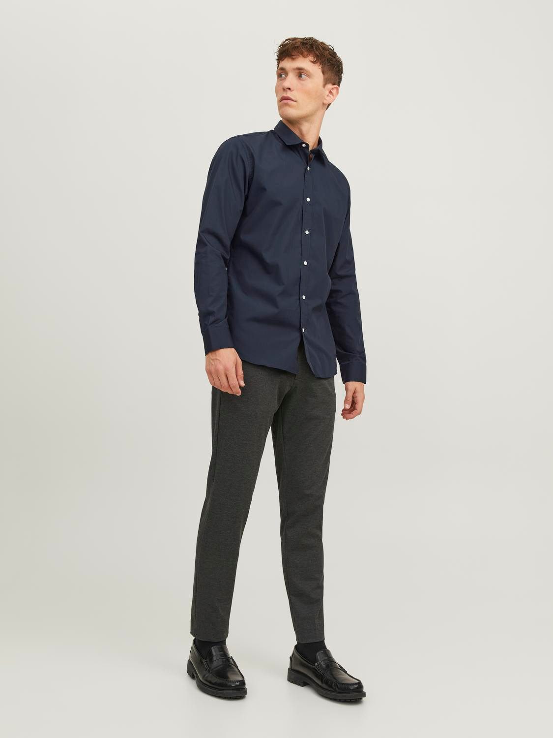 Jack & Jones Overhemd met lange mouwen JJJOE SHIRT LS PLAIN