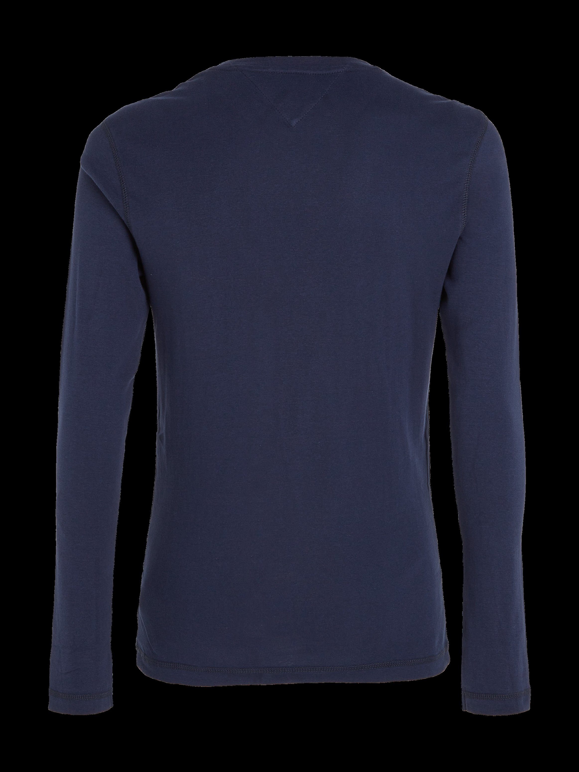 TOMMY JEANS Shirt met lange mouwen TJM ORIGINAL RIB LONGSLEEVE TEE