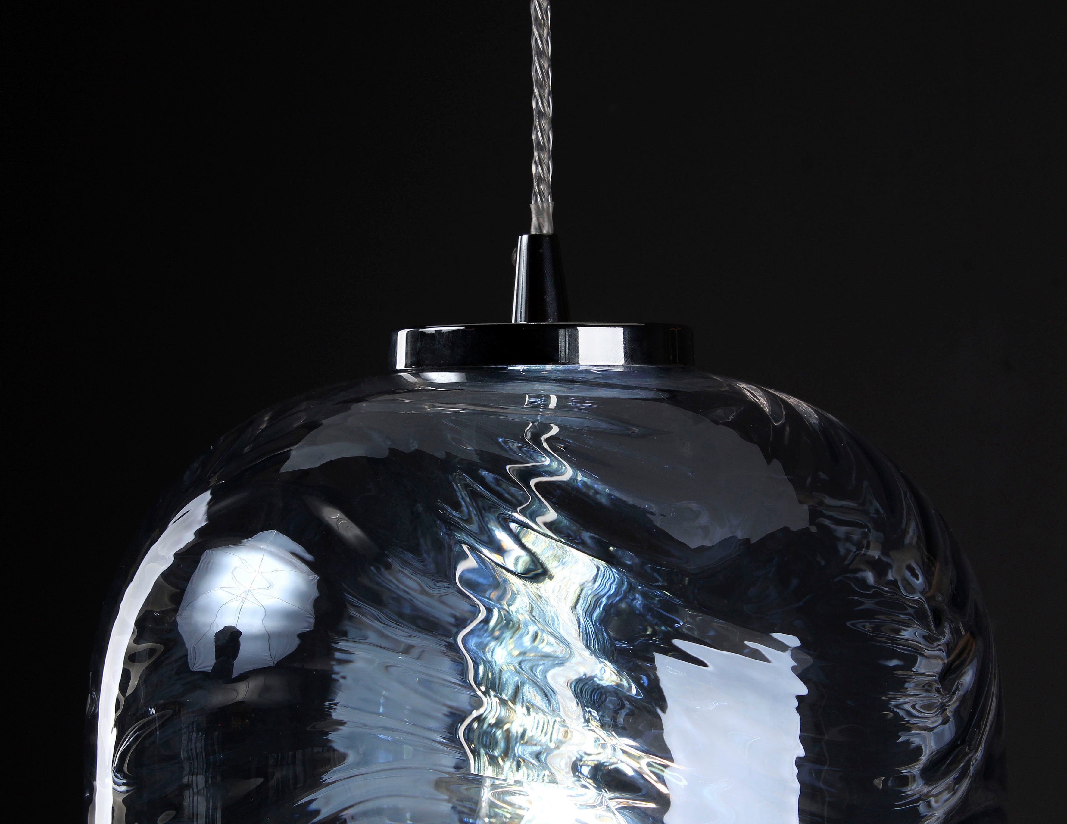 ECO-LIGHT Hanglamp Nereide hoogwaardig glas (1 stuk)