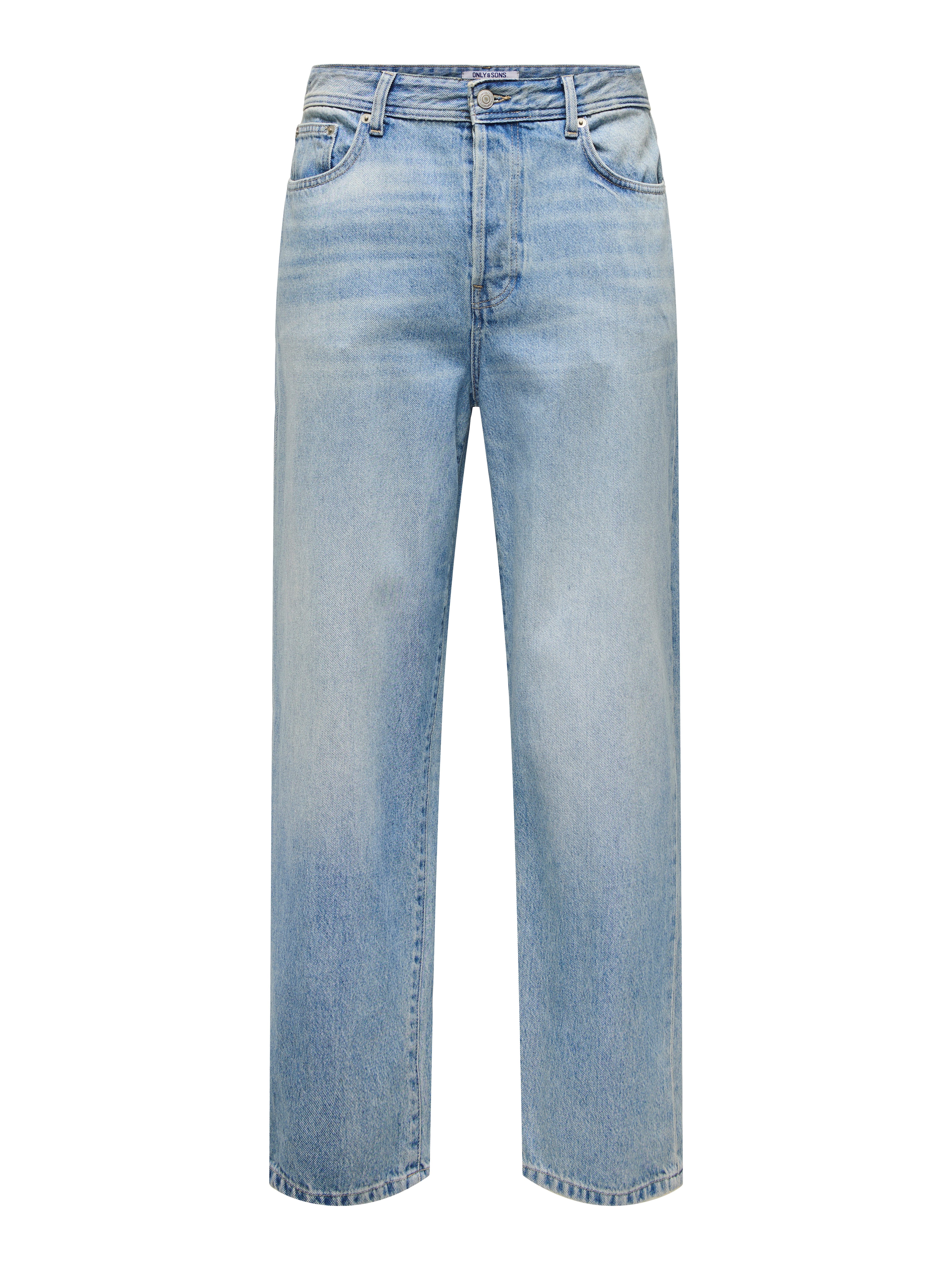 ONLY & SONS Loose fit jeans ONSFADE LOOSE WB 6778 A14 DNM NOOS