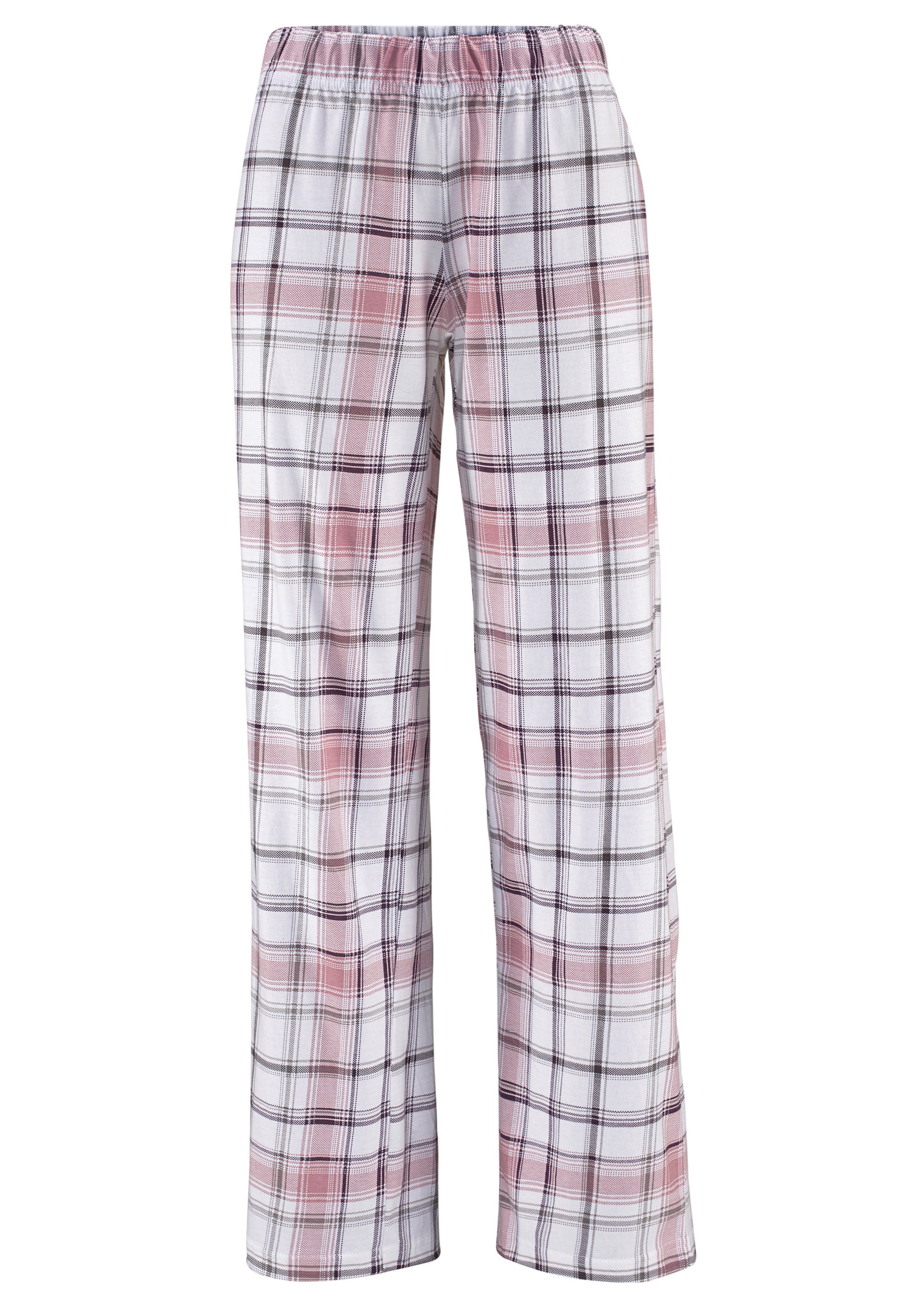 Arizona Pyjama met ruitpatroon (2-delig, 1 stuk)