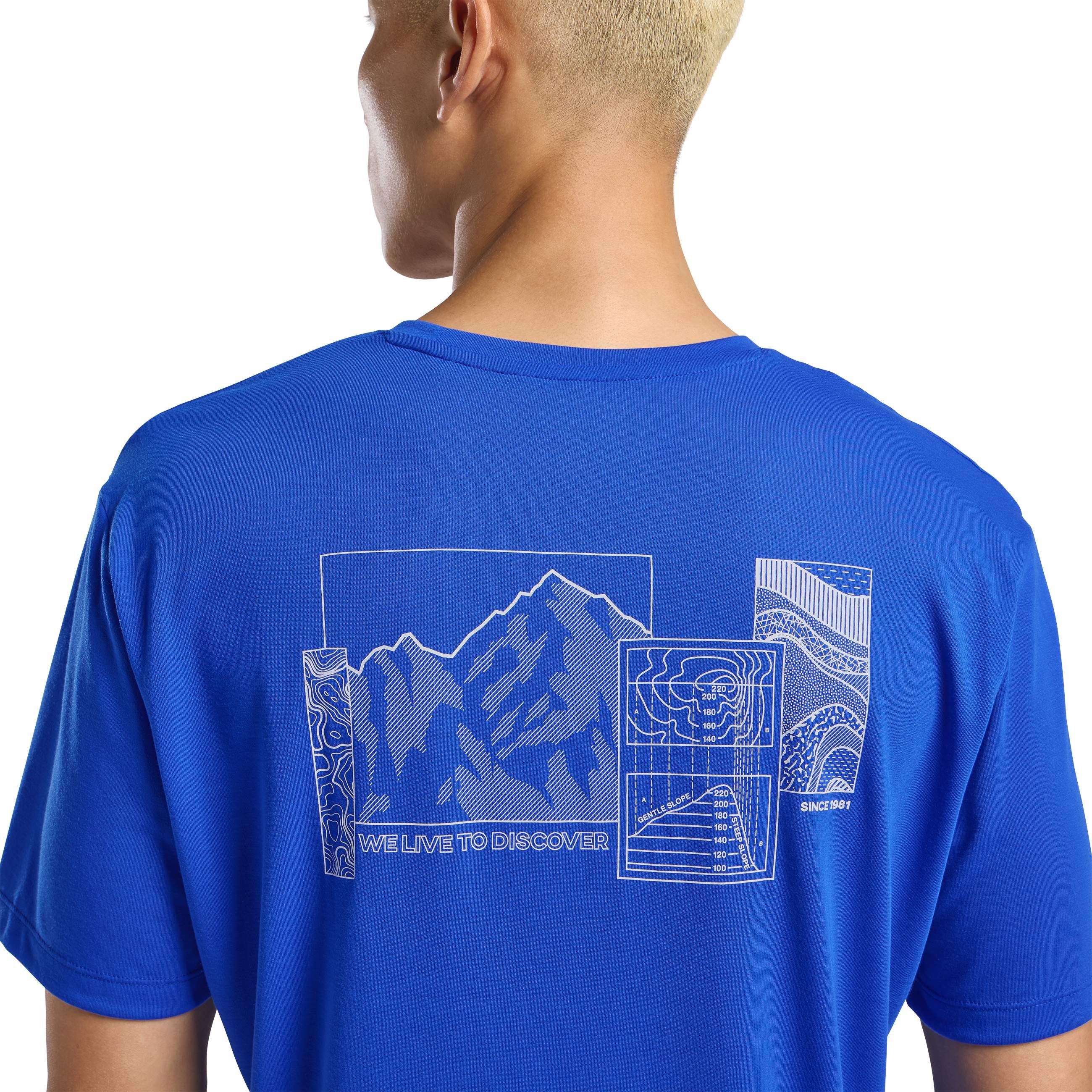 Jack Wolfskin T-shirt VONNAN GRAPHIC T M
