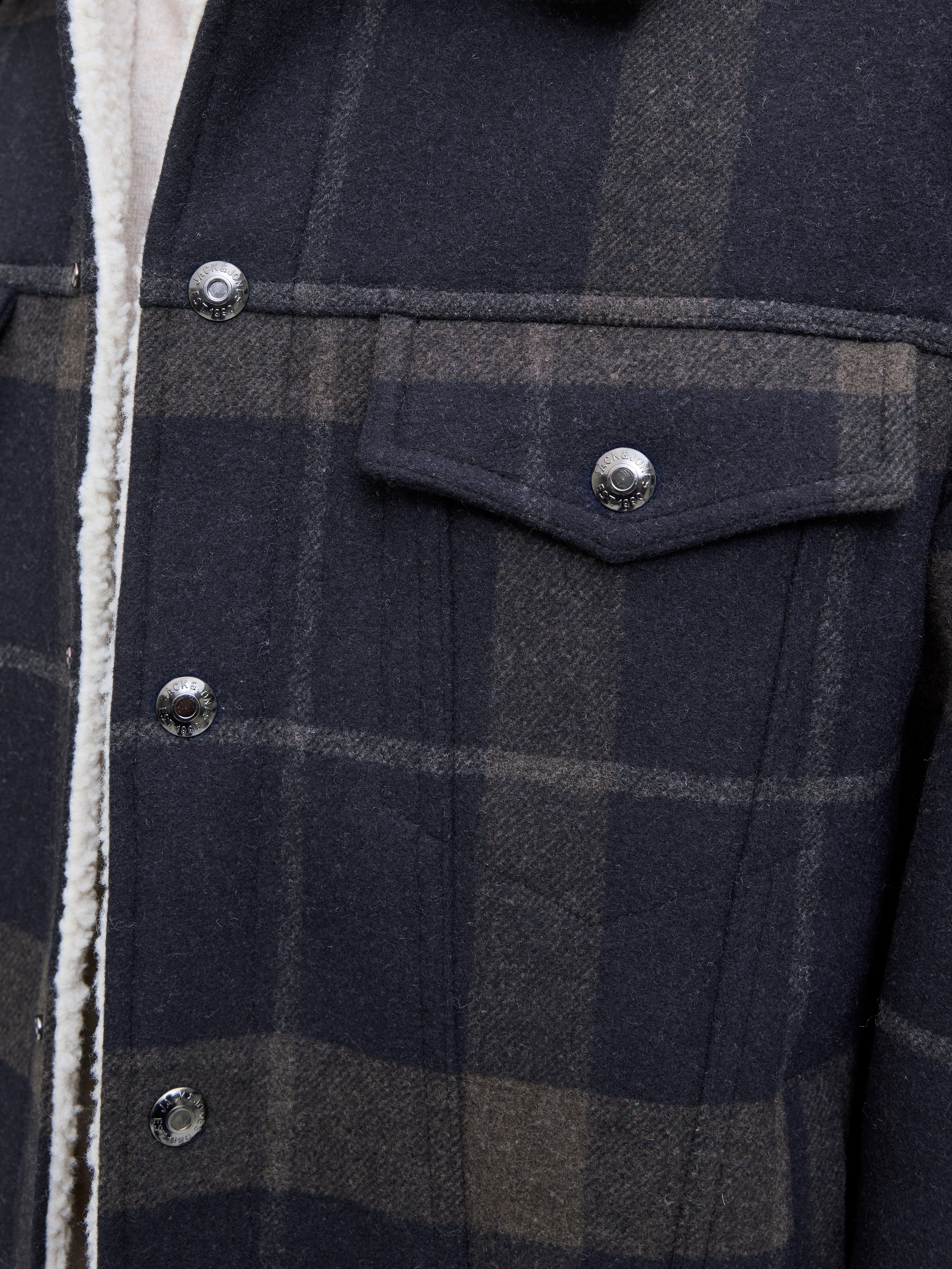 Jack & Jones Wollen jack JPRBLUTEXAS WOOL BLEND TRUCKER JACKET SN