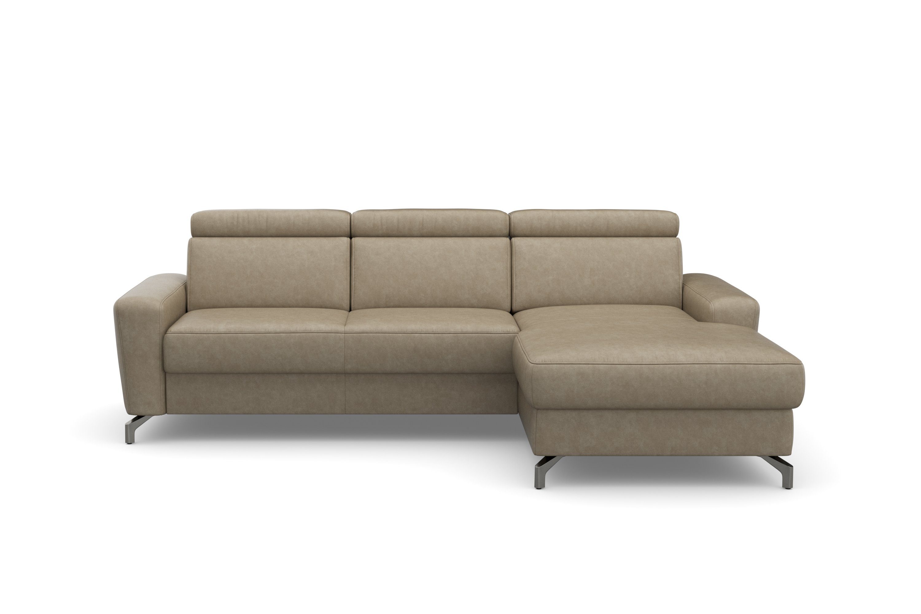 sit&more Hoekbank Scarlett L-vorm met verstelbare hoofdsteun, naar keuze met slaapfunctie, bedkist