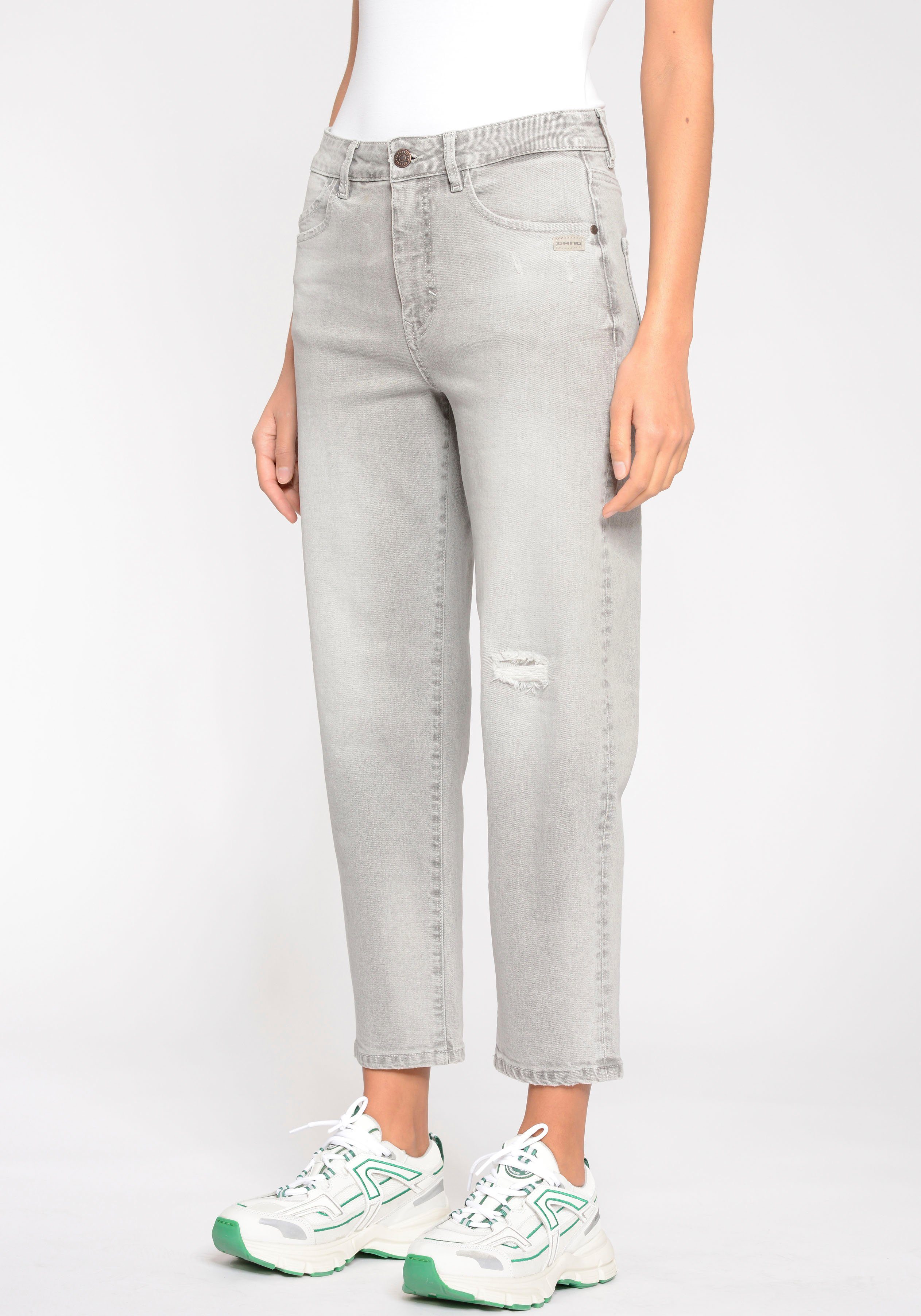GANG Loose fit jeans 94TILDA met hoge taille en verkorte broeklengte