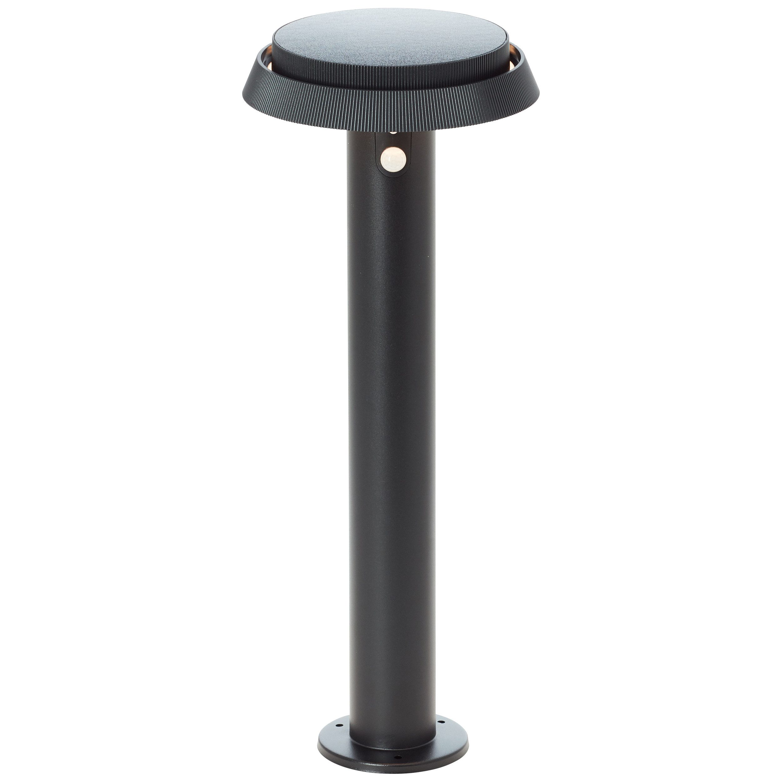 Brilliant Leuchten Led-sokkellamp Alvero LED-buitenlamp, solar, bewegingsmelder, 50 cm, 500 lm, 3000 K