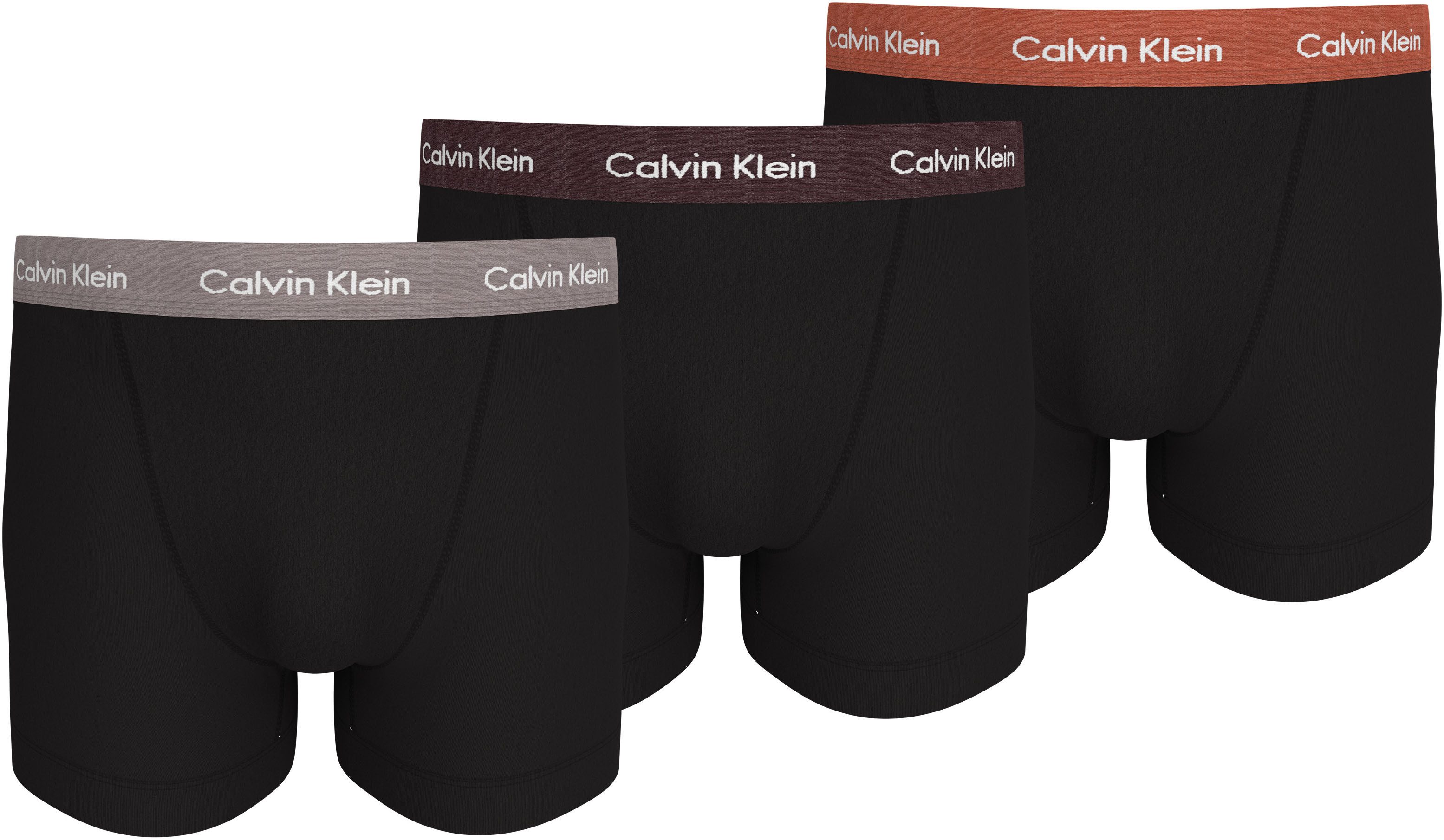 Calvin Klein Trunk 3PK met logo-elastische tailleband (3 stuks) (3 stuks)
