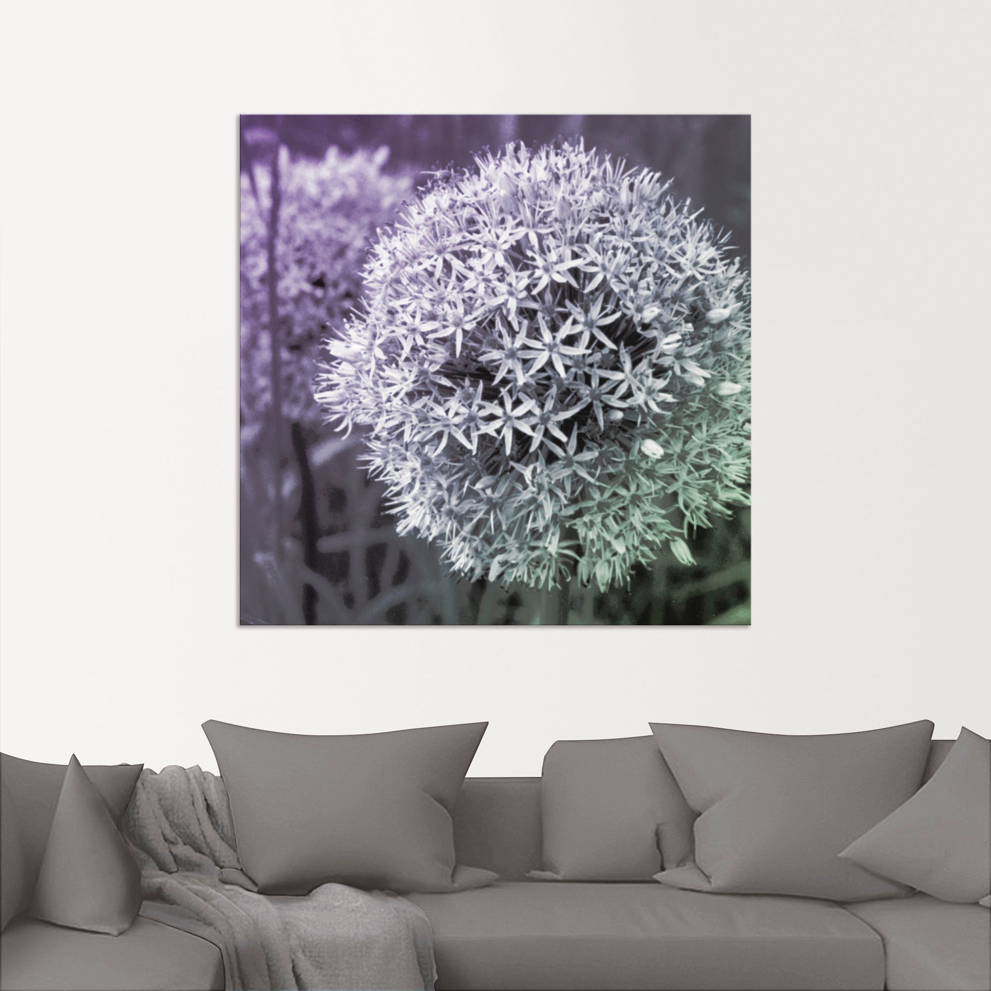 Artland Artprint Paars Sensatie I als artprint van aluminium, artprint voor buiten, artprint op linnen, poster, muursticker