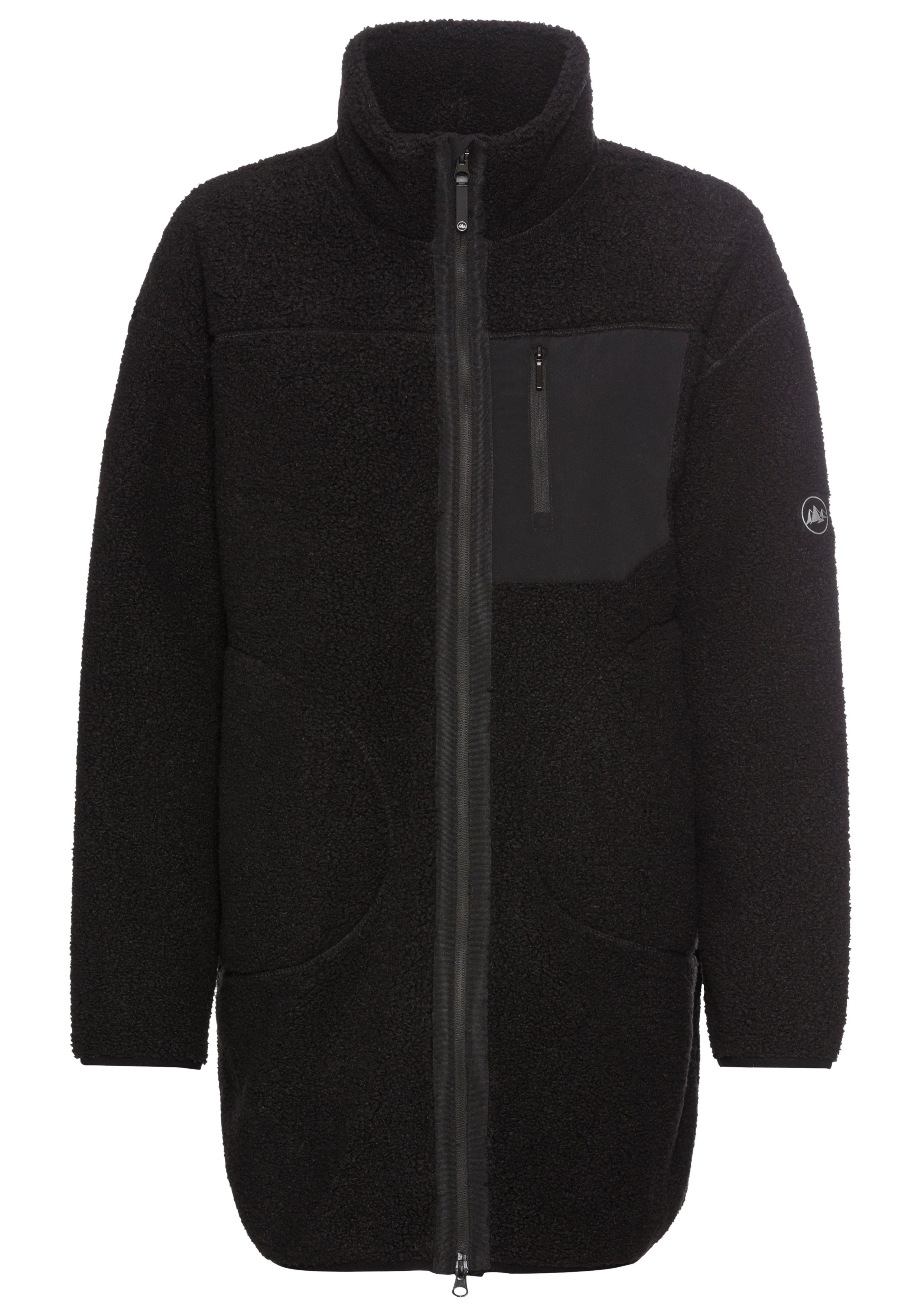 Polarino Fleecejack van fleece, ademend, sneldrogend