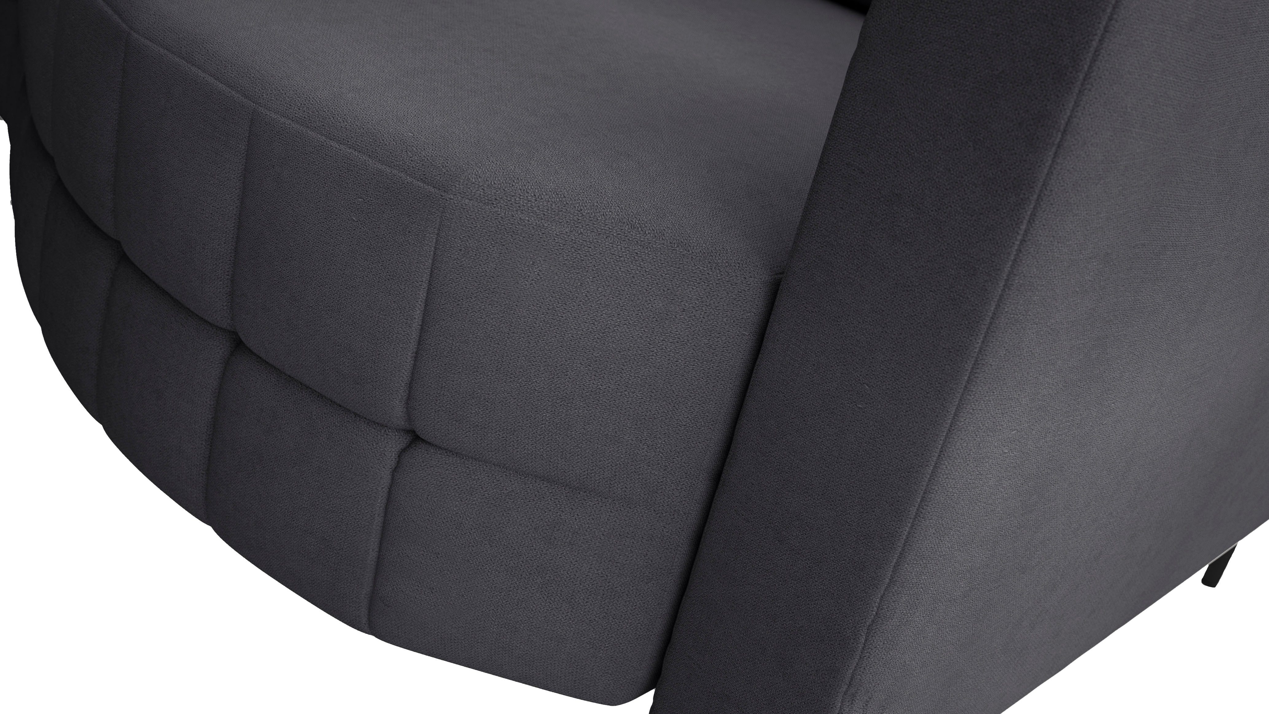 exxpo - sofa fashion Loungebank T wiggy slaapbank met bedfunctie en bedlade, comfortabele bonellvering, super zitcomfort, elegante vormtaal