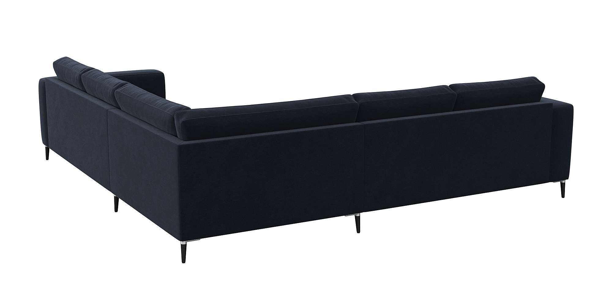 FLEXLUX Hoekbank Fiore, gelijkbenig, super zitcomfort door koudschuim in de zitting