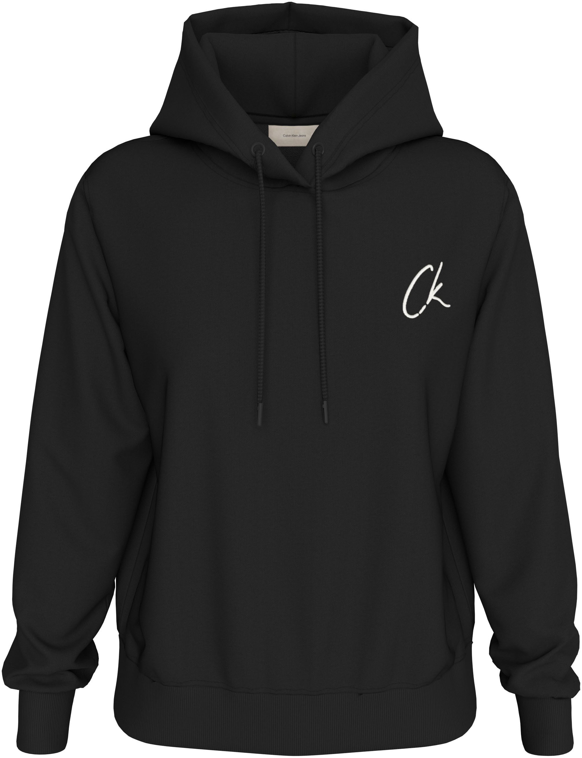 Calvin Klein Hoodie EMBROIDERED CK REGULAR HOODIE