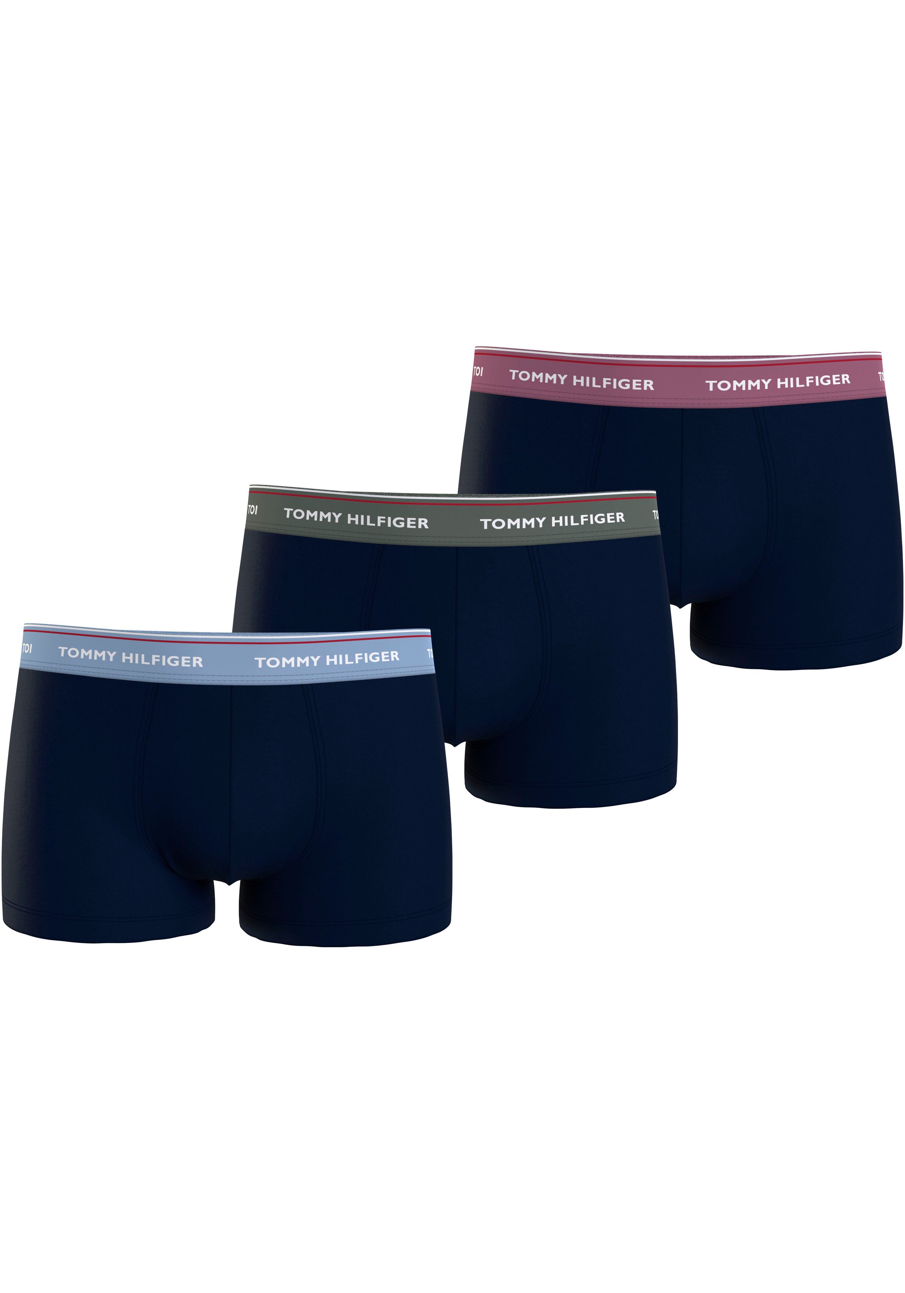 Tommy Hilfiger Underwear Trunk 3P WB TRUNK met elastische logo-band (3 stuks)