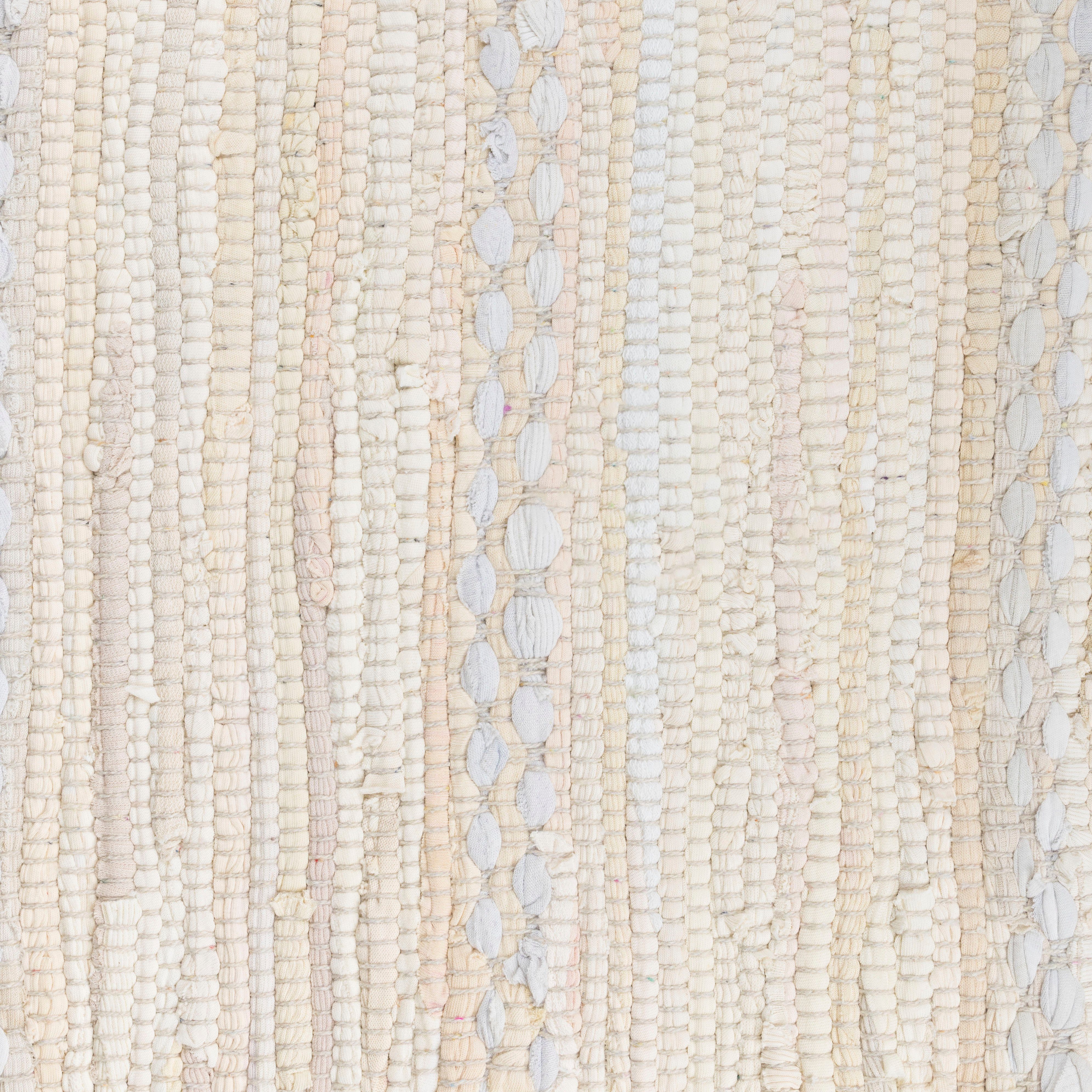 my home Vloerkleed Nickelberg 90% katoen, handgeweven, met franjes, van gerecycled materiaal