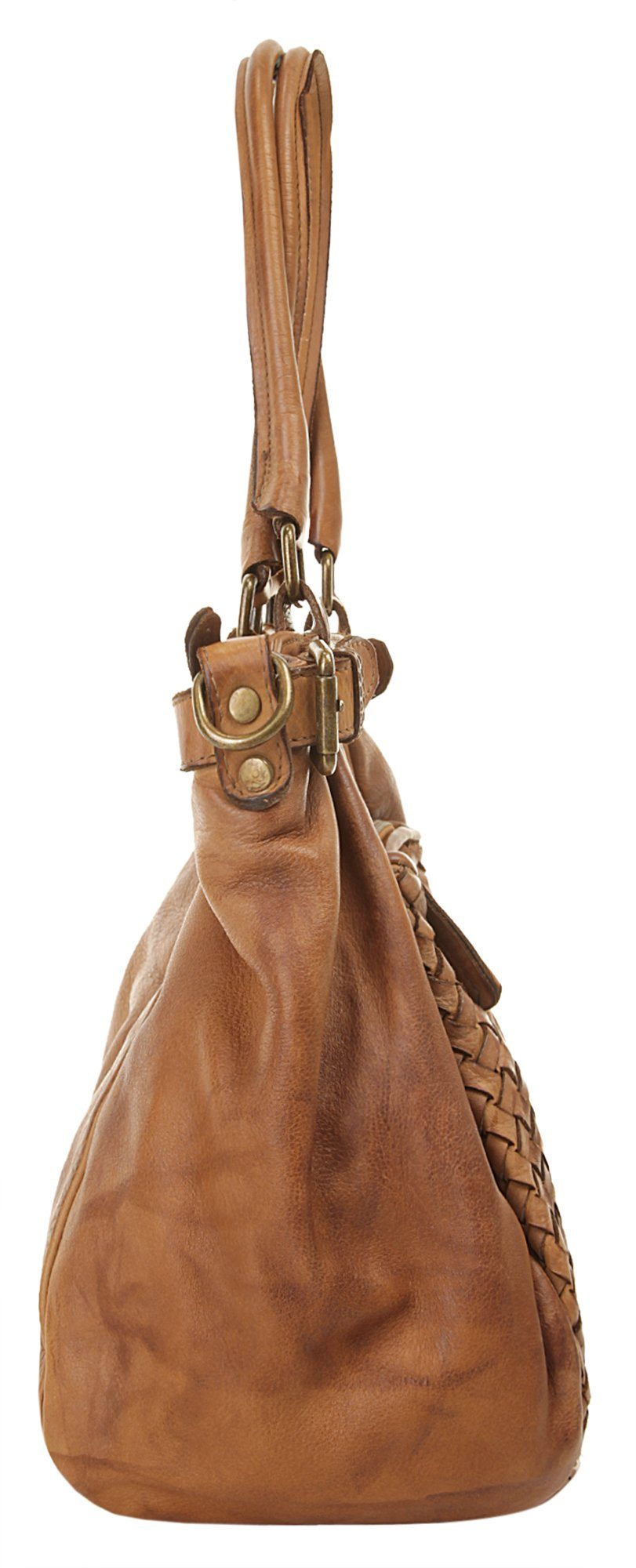 Samantha Look Shopper echt leer, made in italy