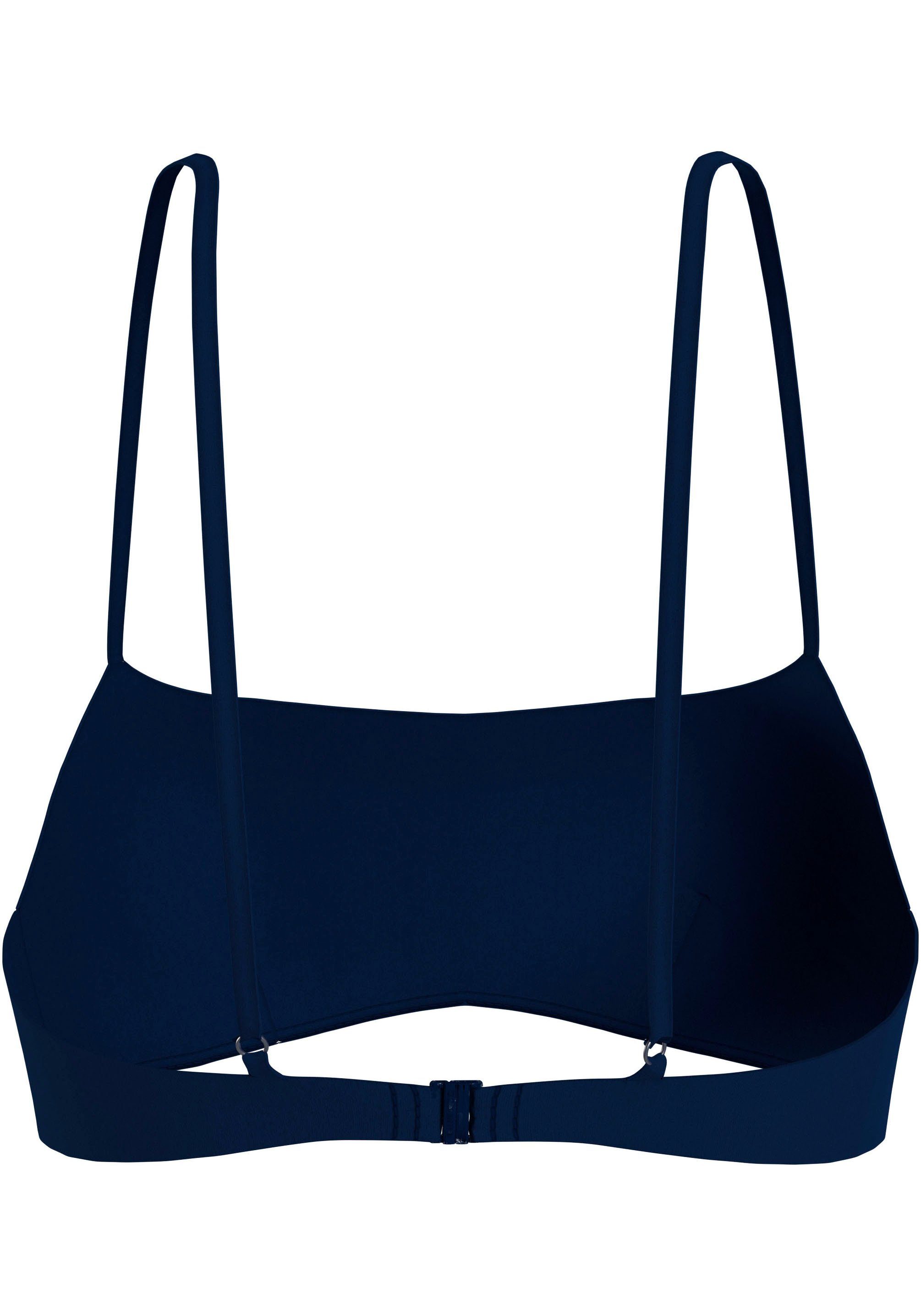 Tommy Hilfiger Swimwear Bustierbikinitop Bralette met logo-opschrift