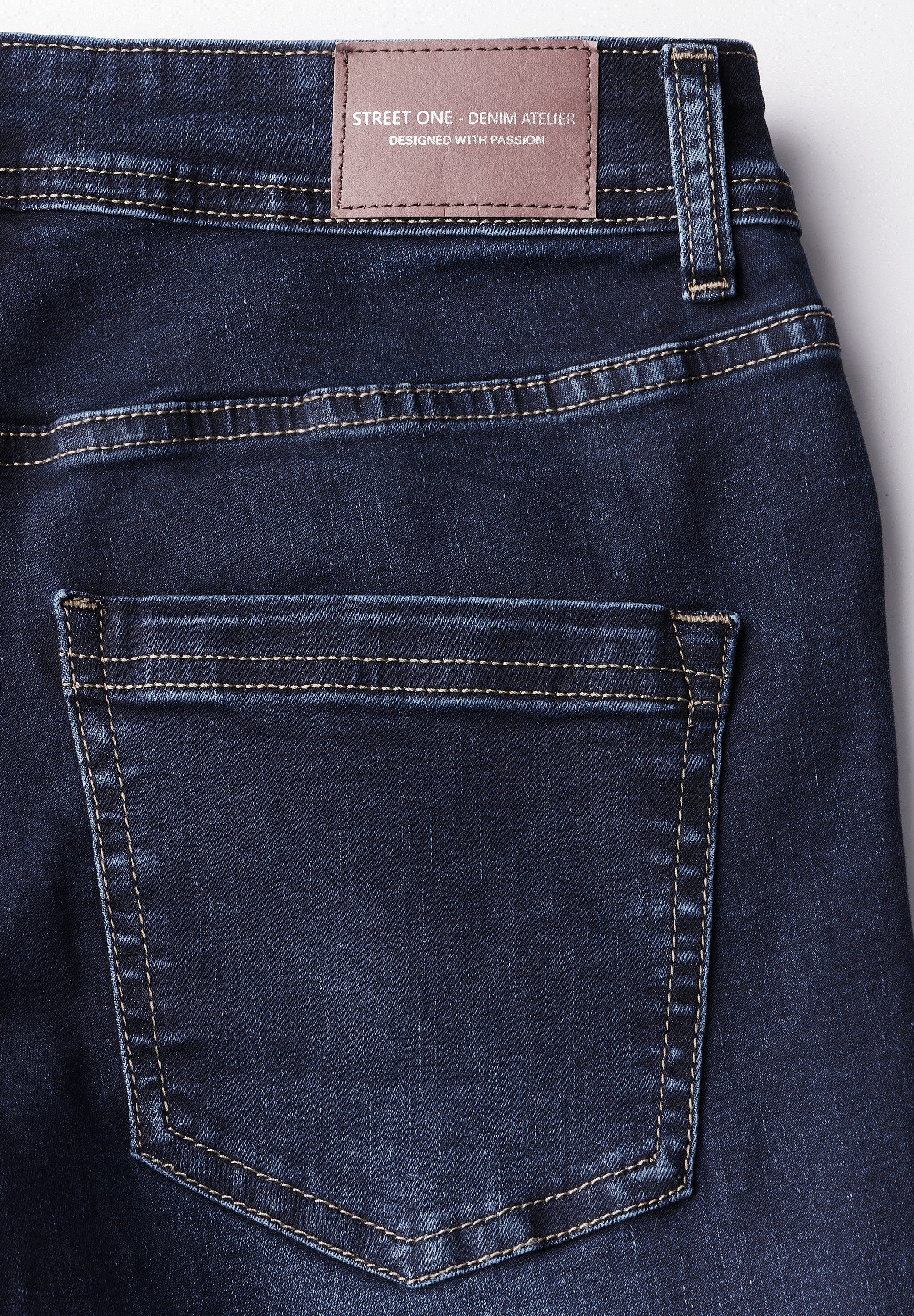 STREET ONE Wijde jeans in five-pocketsstijl