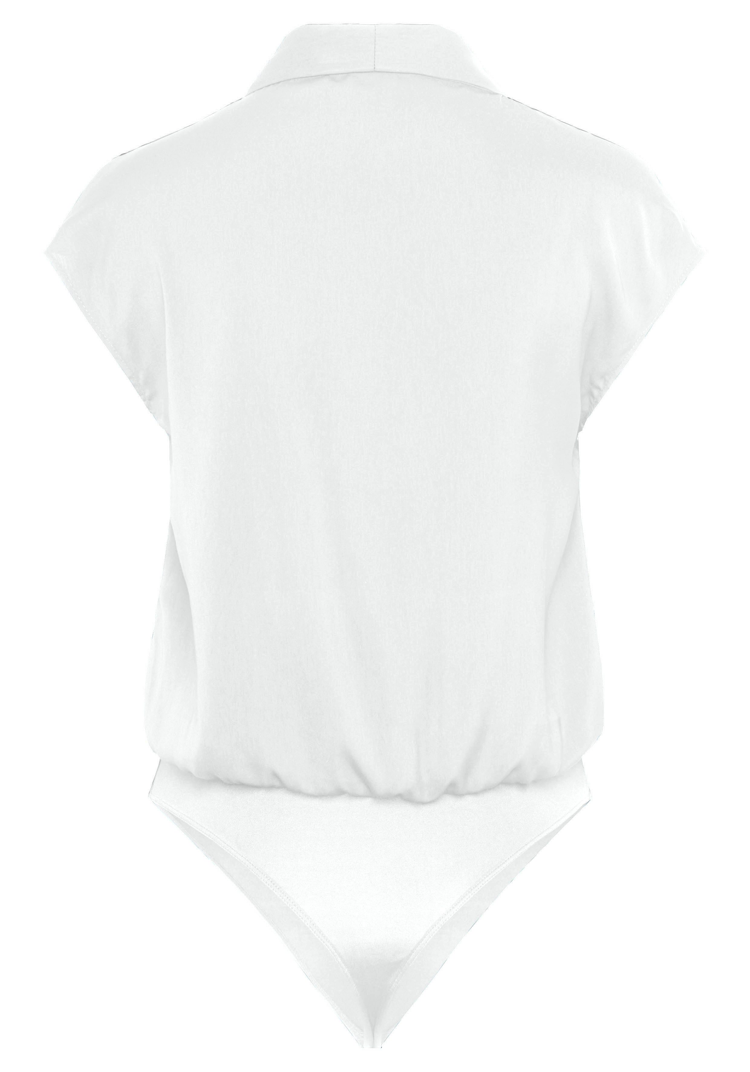 Lascana Blousebody in mouwloze vorm, elegant, businessmode basic