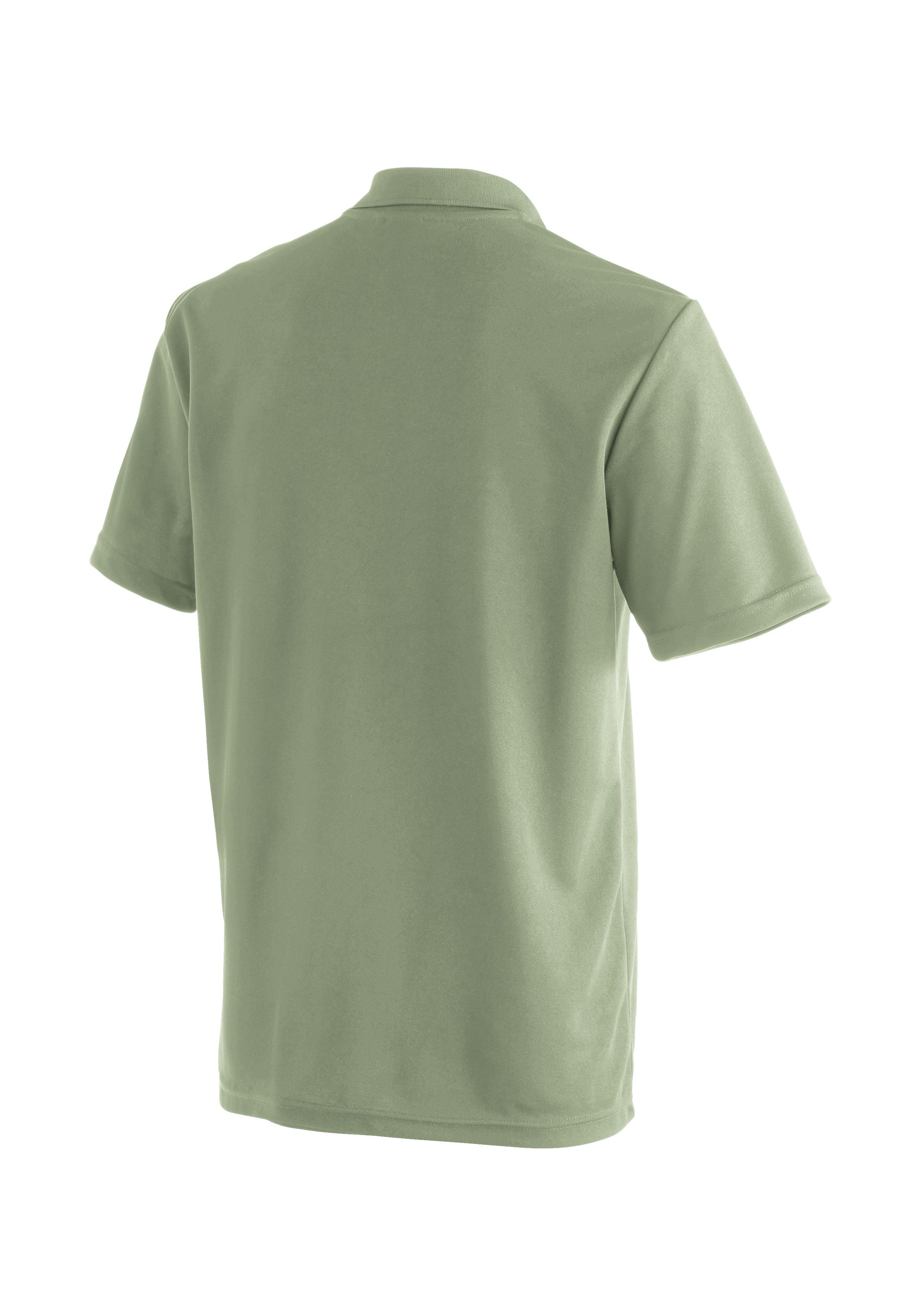 Maier Sports Functioneel shirt Ulrich Heren poloshirt, korte mouw vrijetijdsshirt met overhemdkraag, regular fit