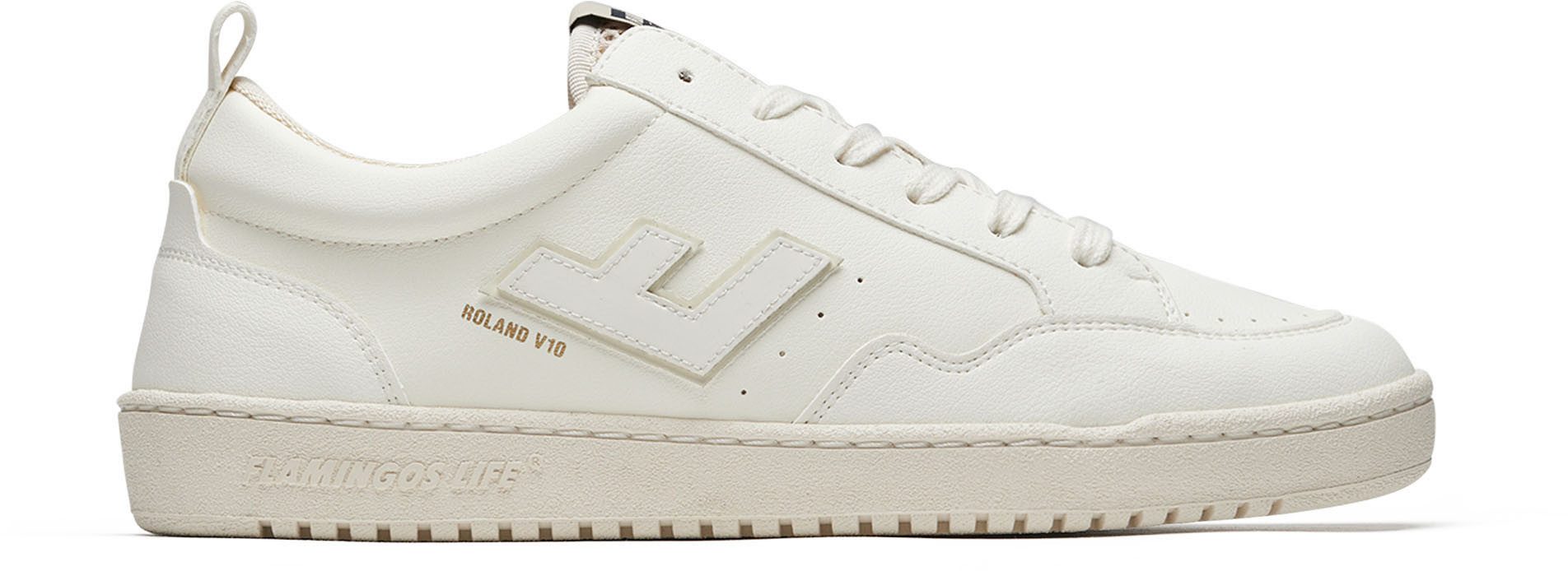 MUSTANG Sneakers ROLAND V.10 vegan sneaker, bovenmateriaal van 70% maïsresten