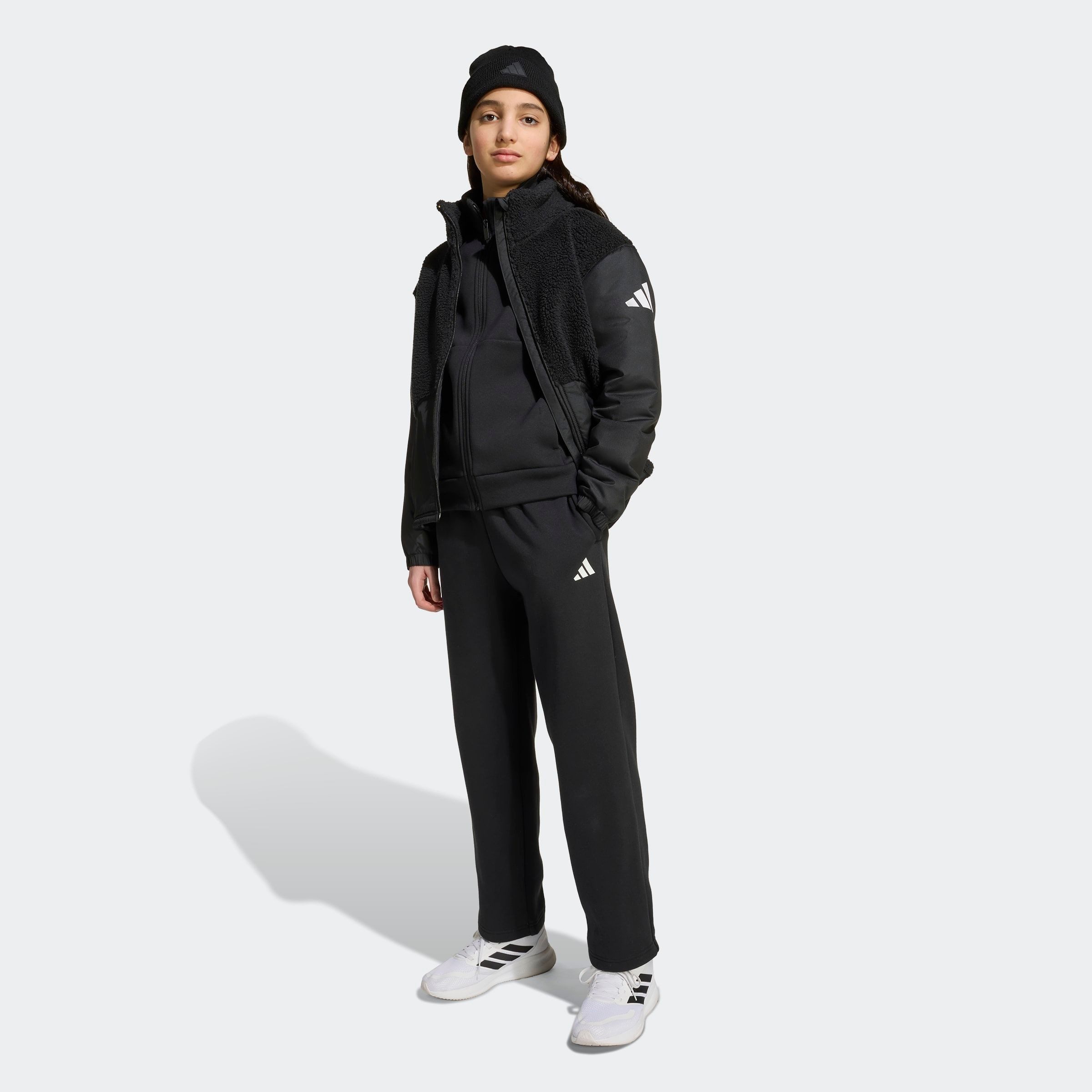 adidas Sportswear Fleecejack J SHERPA JKT