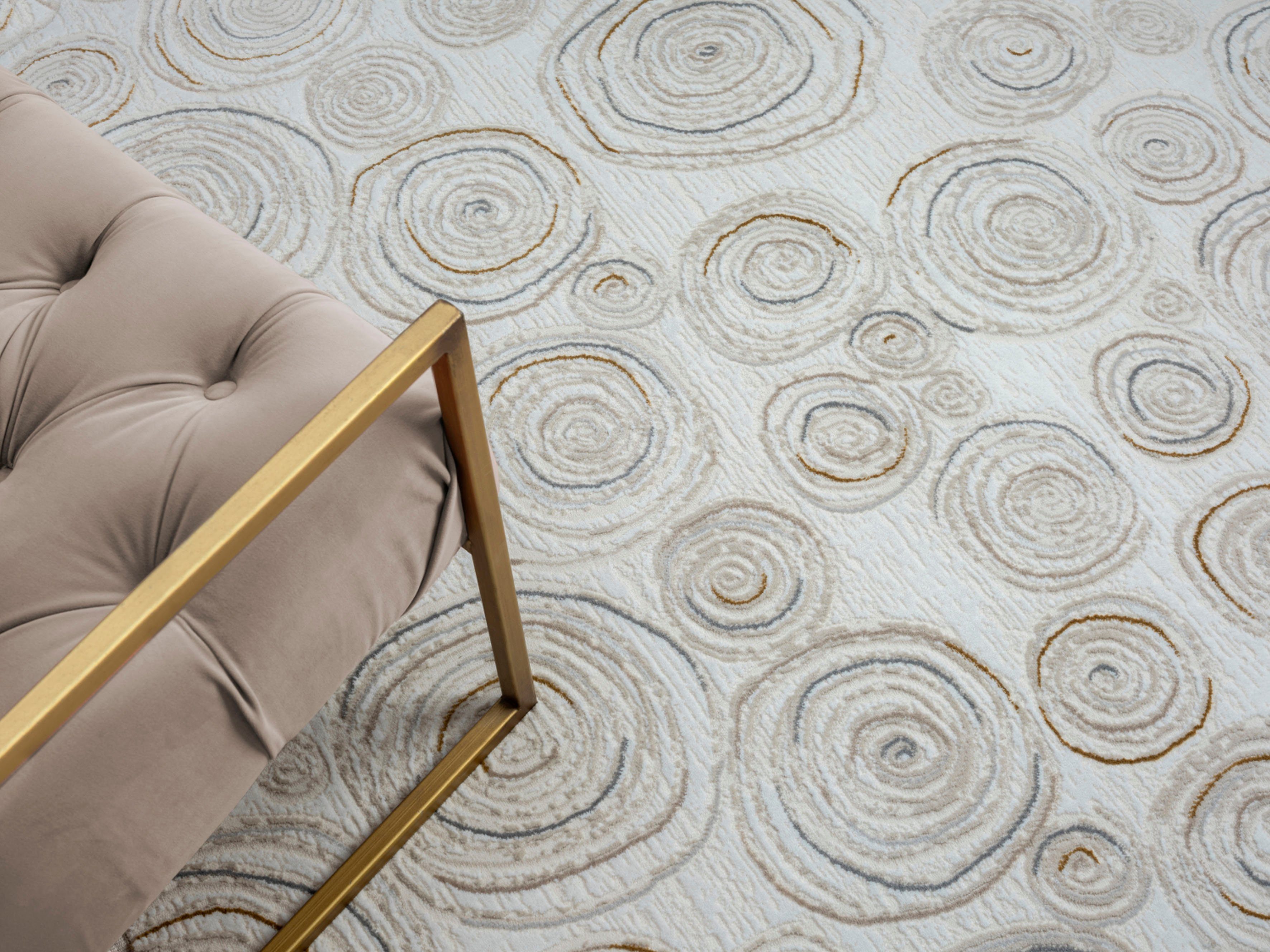 Myflair Möbel & Accessoires Vloerkleed Mijn Stijl, MAGAZIJNOPRUIMING! Kortpolig, Scandi-ontwerp, bijzonder zacht door microvezel, met franjes