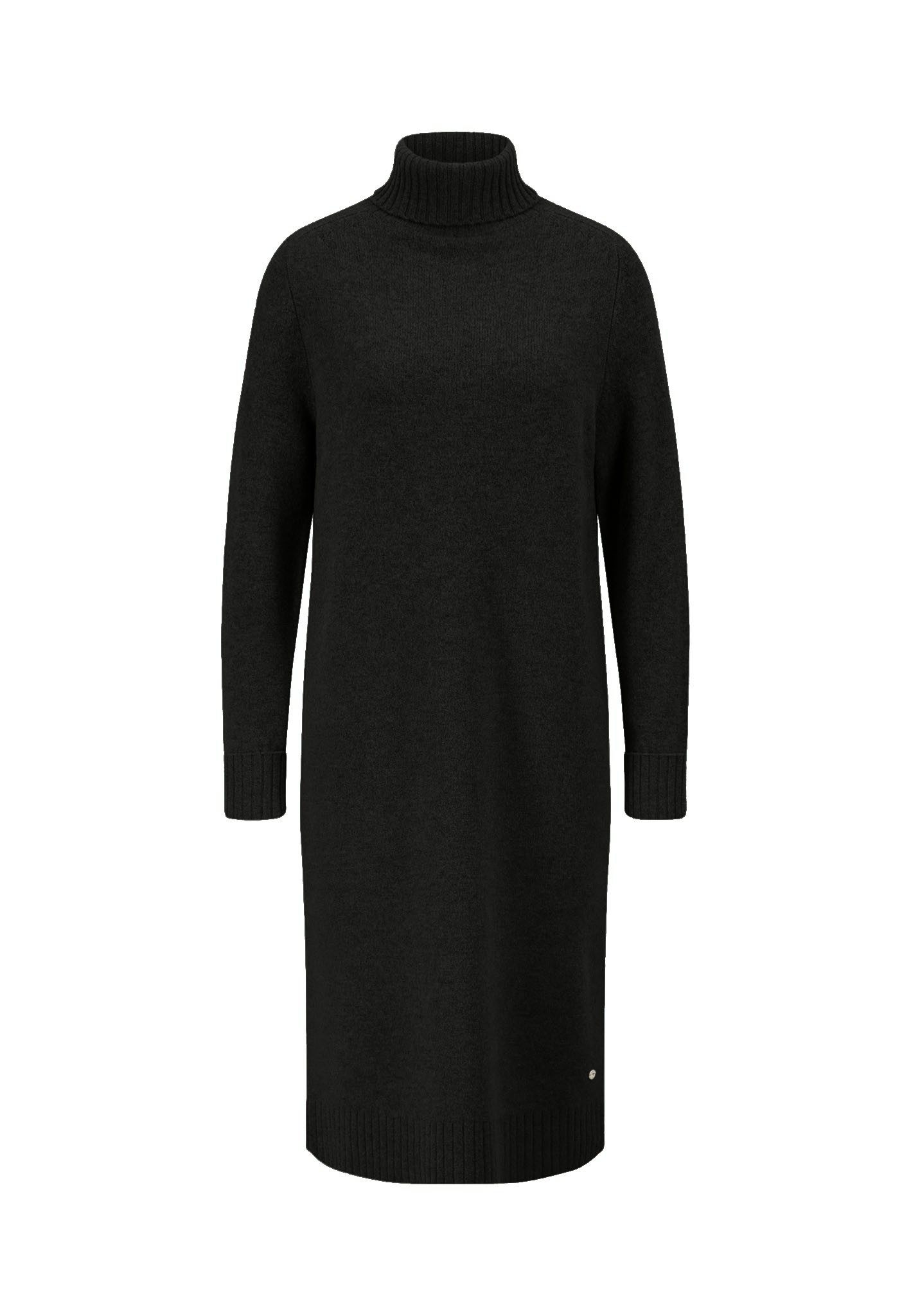 FYNCH-HATTON Gebreide jurk met elegante rolkraag dames gebreide jurken maat XXL zwart