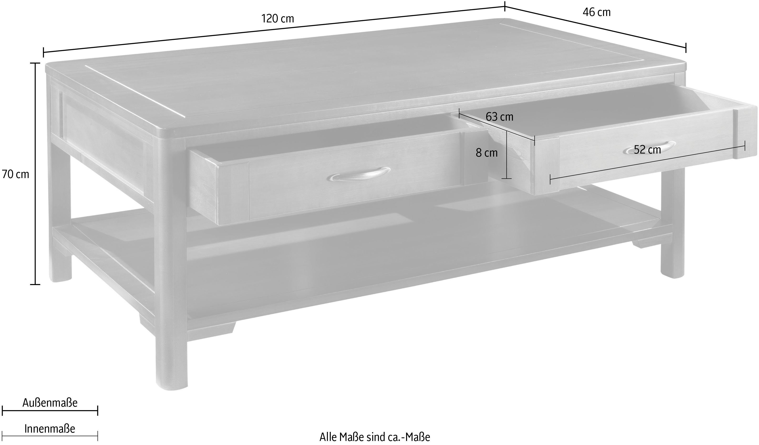 Home affaire Bijzettafel Tafel Michelangelo
