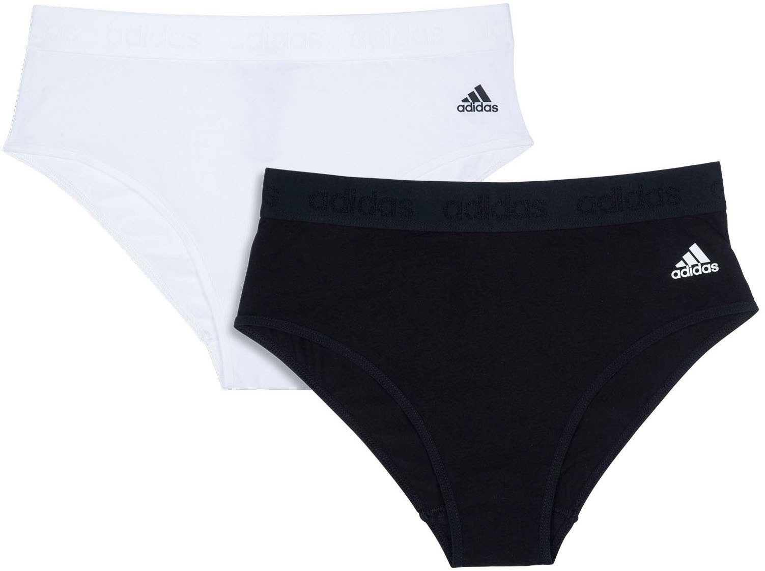 Adidas Sportswear Bikinibroekje met elastische comfortband (Set van 2)