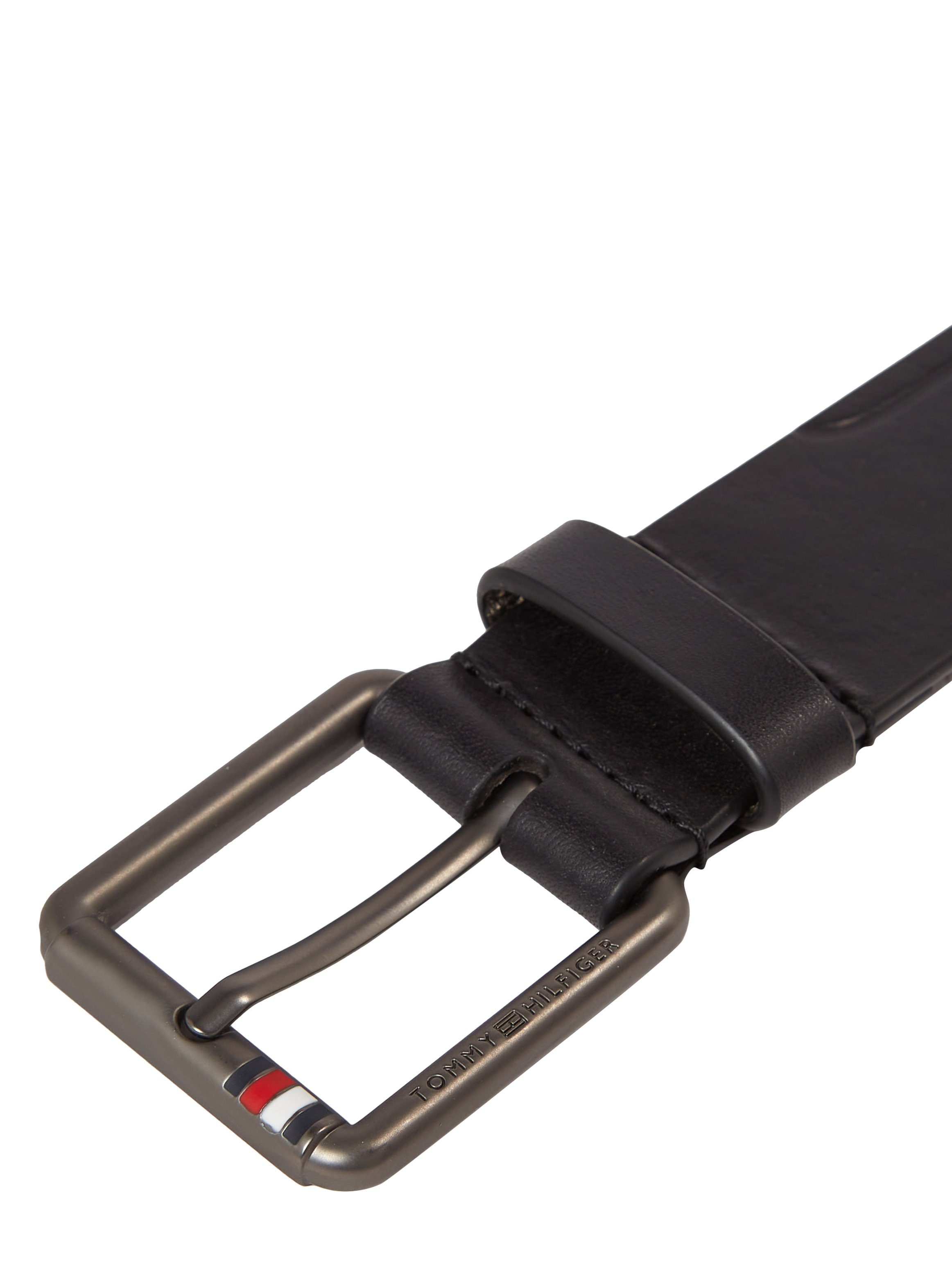 Tommy Hilfiger Leren riem CASUAL 3.5 met metalen label op de sluiting