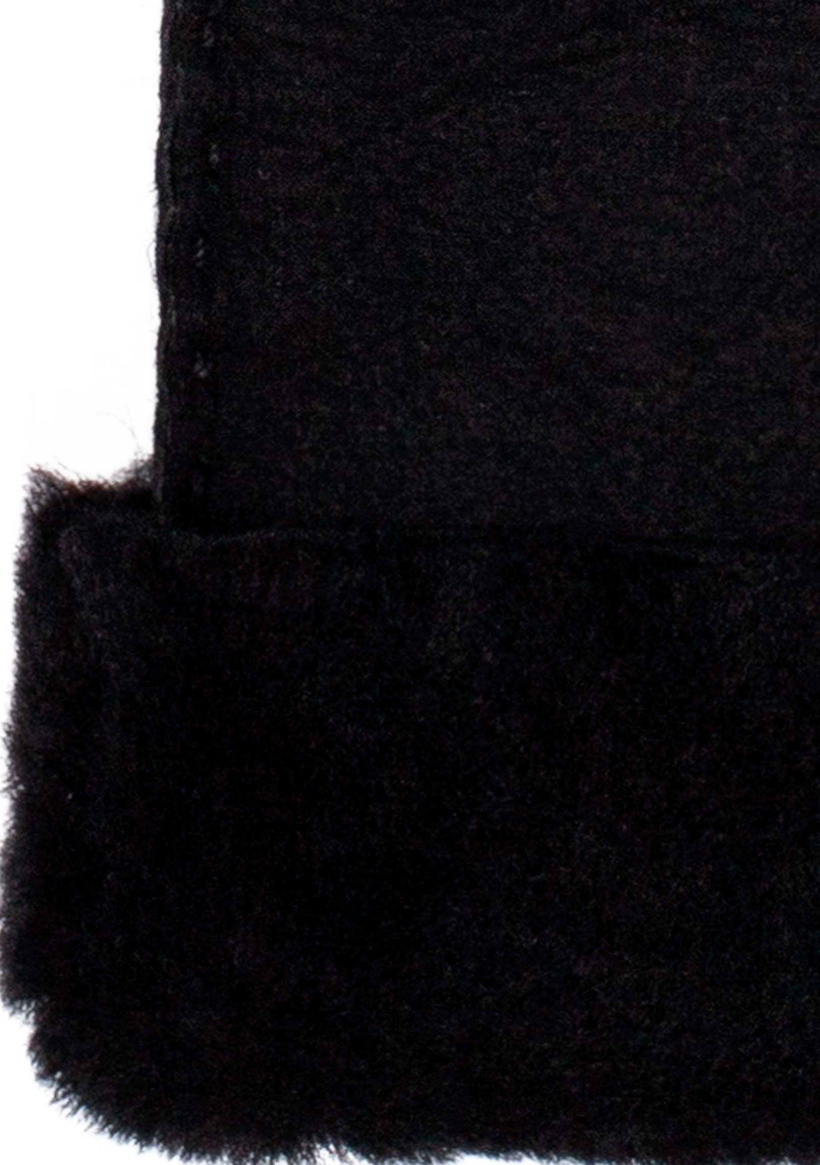 KESSLER Leren handschoenen klassiek ontwerp met 3 stiksels en brede omslag