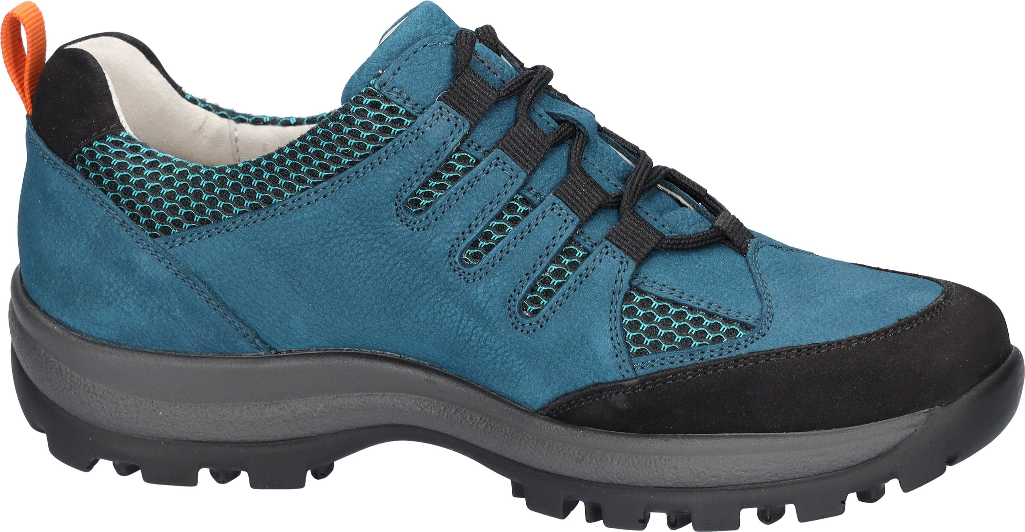 Waldläufer Veterschoenen Holly , vrijetijdsschoen, lage schoen, outdoorschoen met profielzool, h-breedte