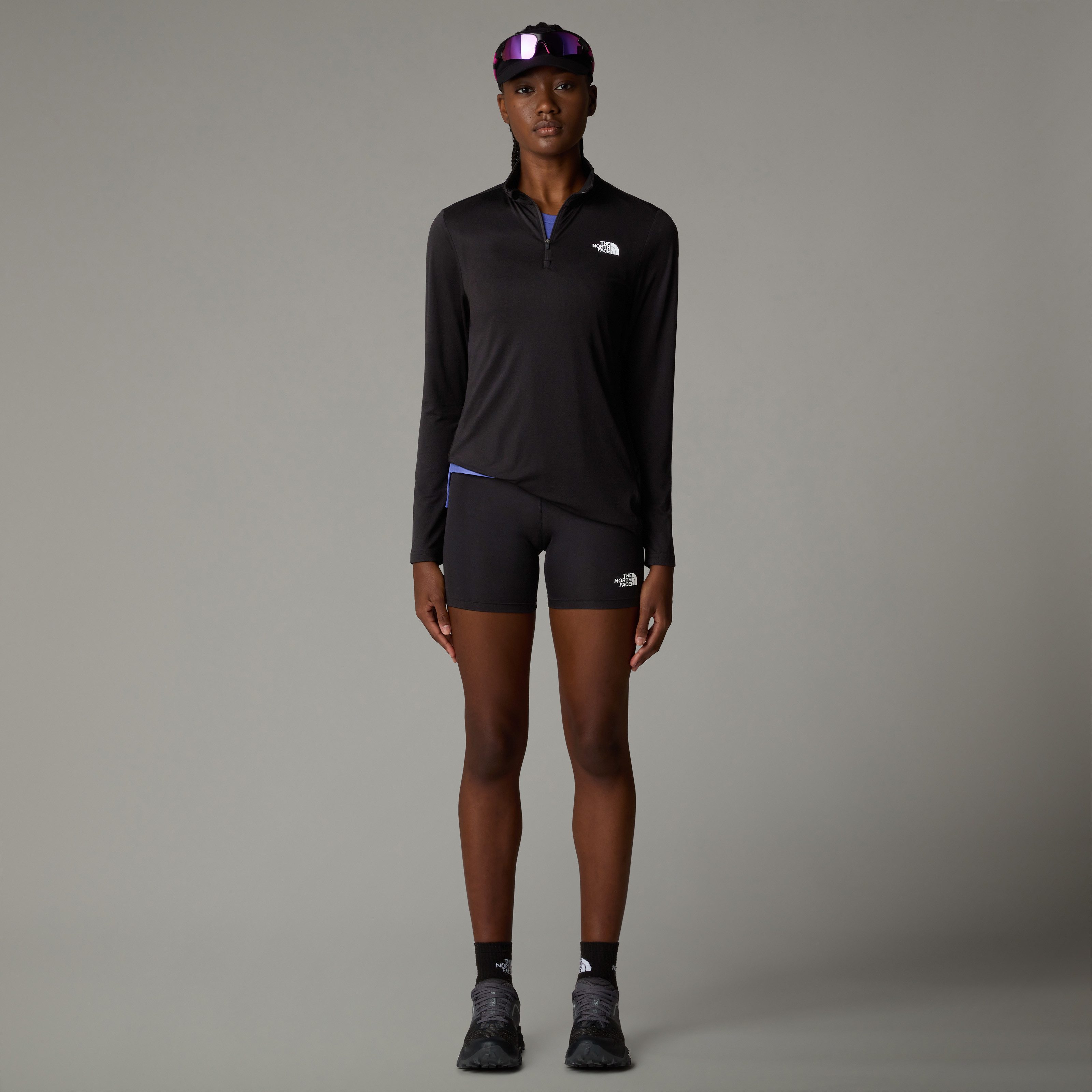 The North Face Functioneel shirt Flex slim langarm top met 1/4 lange rits voor dames (1-delig)