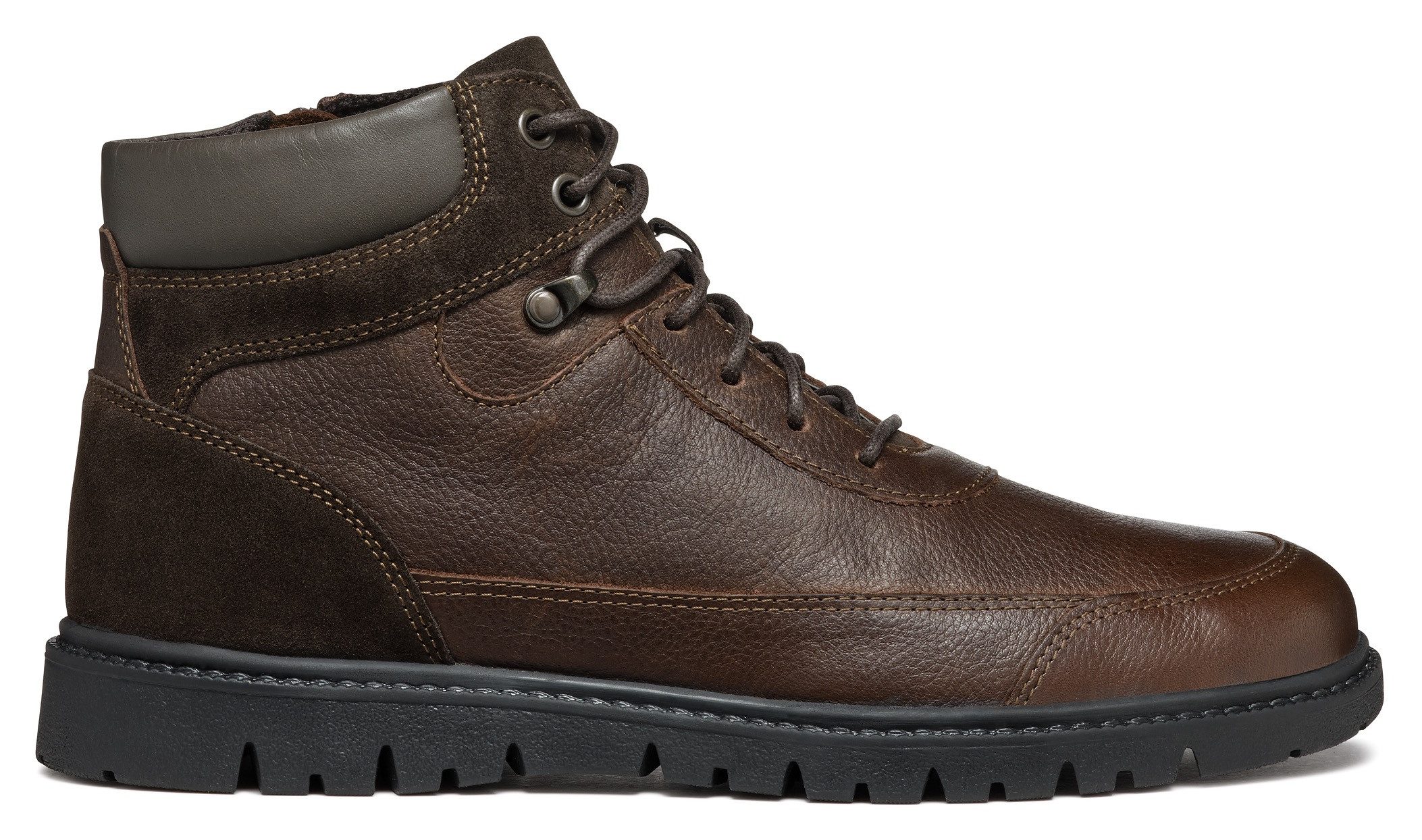 Geox Veterschoenen U GHIACCIAIO A Worker boots, veterschoenen, casual laarzen met doorlopende zool