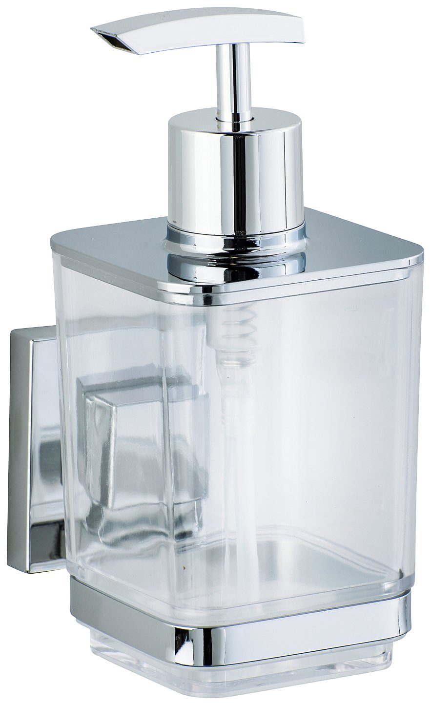 WENKO Zeepdispenser Vacuum-Loc Quadro Bevestigen zonder boren