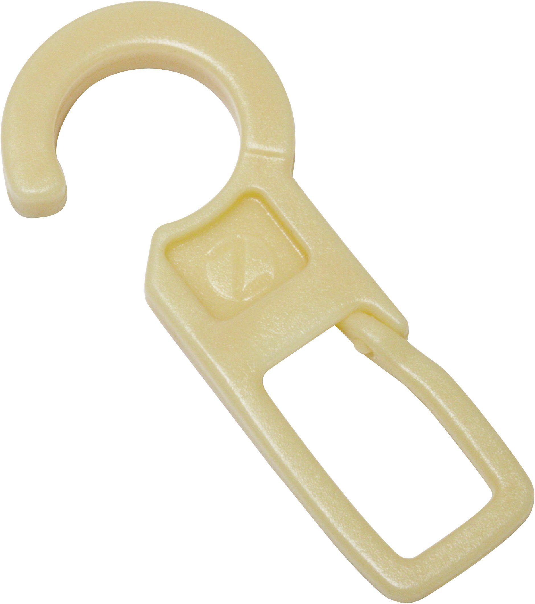 GARDINIA Vouwclip Plooihaken ring ø 10 mm Serie gordijnroedenset Lugano Classic ø 28 mm (10 stuks)