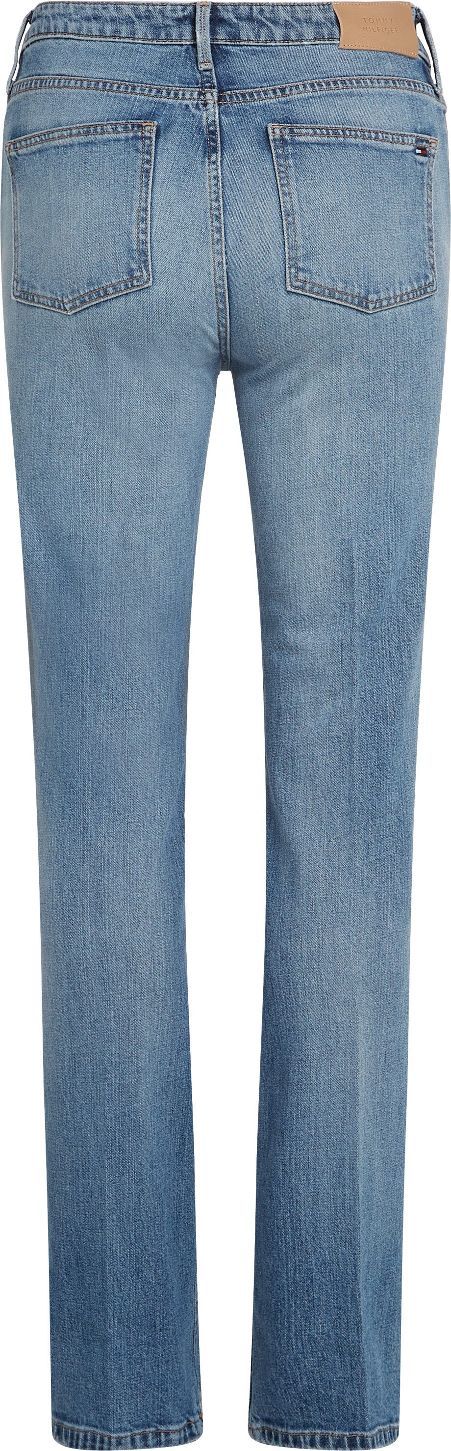 Tommy Hilfiger Bootcut jeans BOOTCUT REGULAR WAIST gemiddelde normale taillehoogte met persplooien met studs