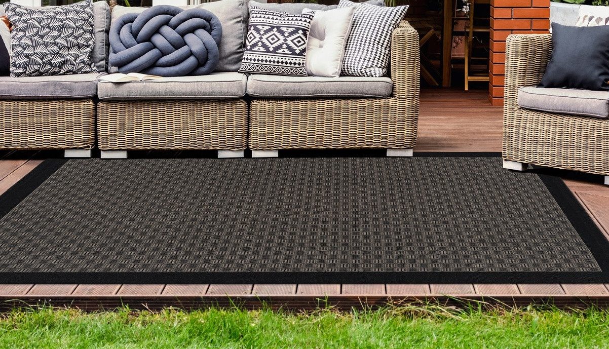 calo-deluxe Vloerkleed Perugia 1070 moderne vloerkleden maat 80 cm x 230 cm x 7 mm bruin