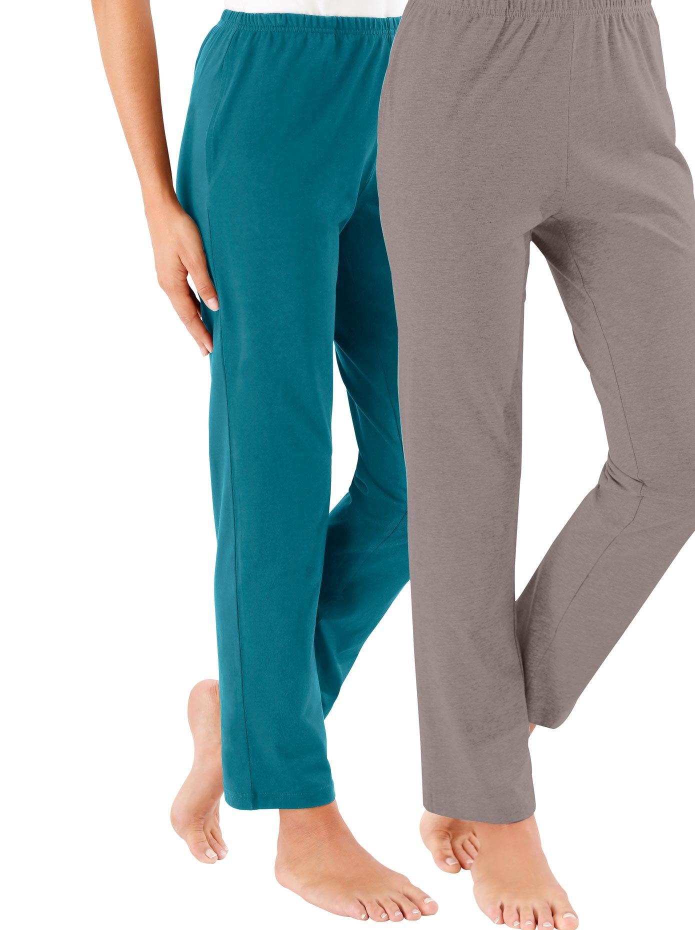 OTTO Homewearbroek dames loungewear maat 46 multicolor