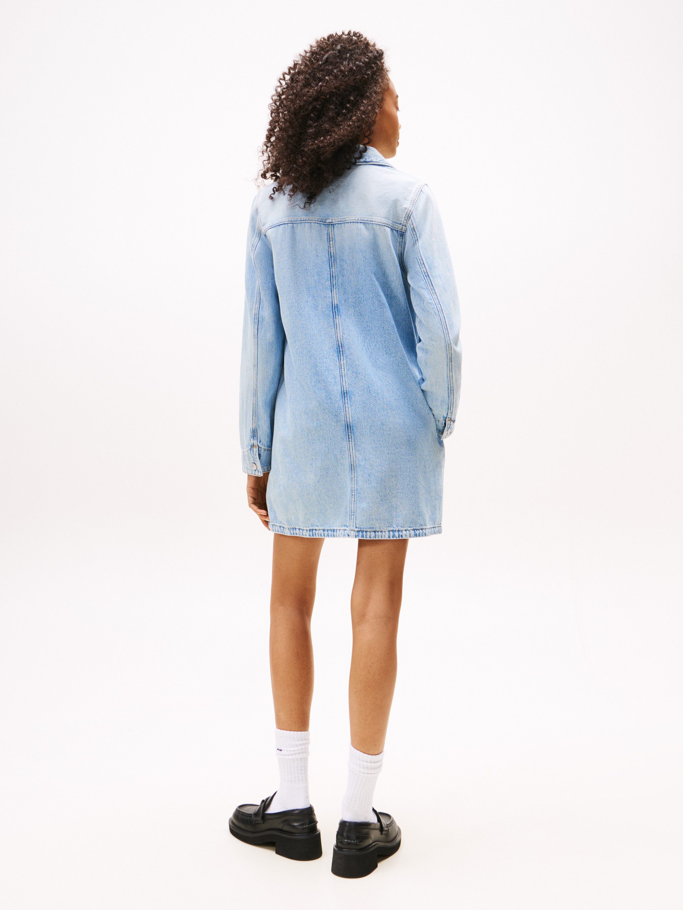 TOMMY Jeans jurk A-LINE DENIM DRESS DI2015