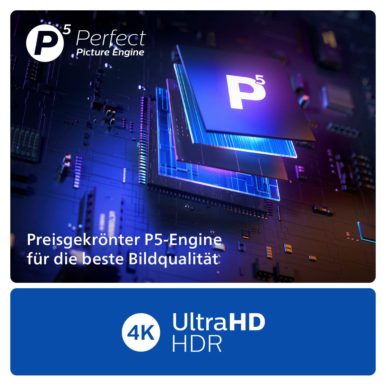 Philips Led-TV, 215 cm / 85", 4K Ultra HD, Smart TV