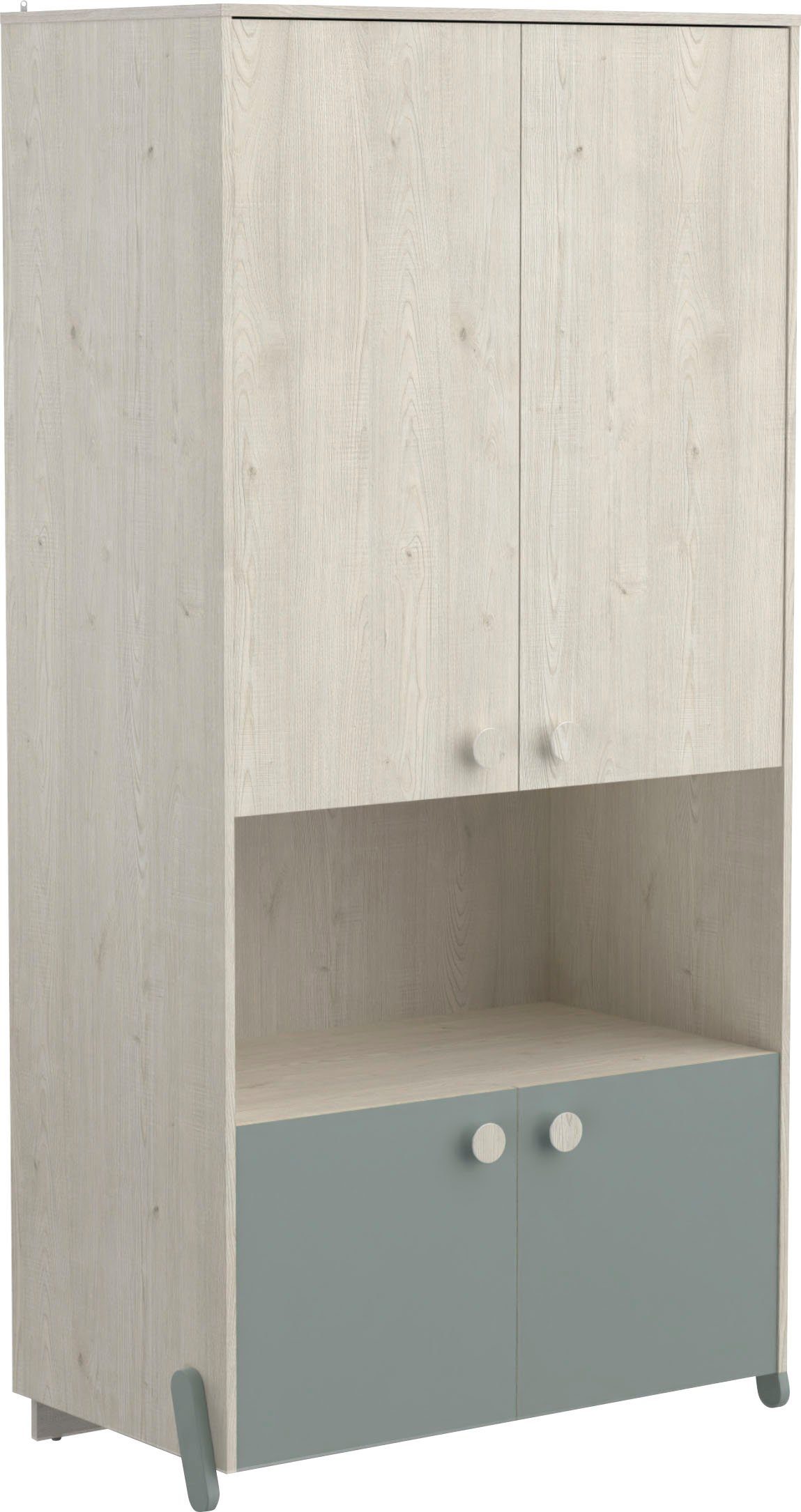 Demeyere GROUP Kledingkast Ilian modern ontwerp voor de kinderkamer, kinderkledingkast (set)