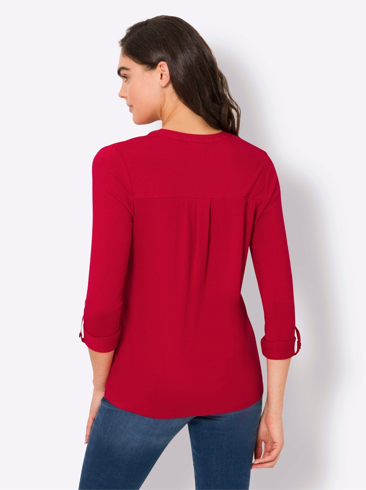 heine Shirt met lange mouwen Shirtblouse (1-delig)