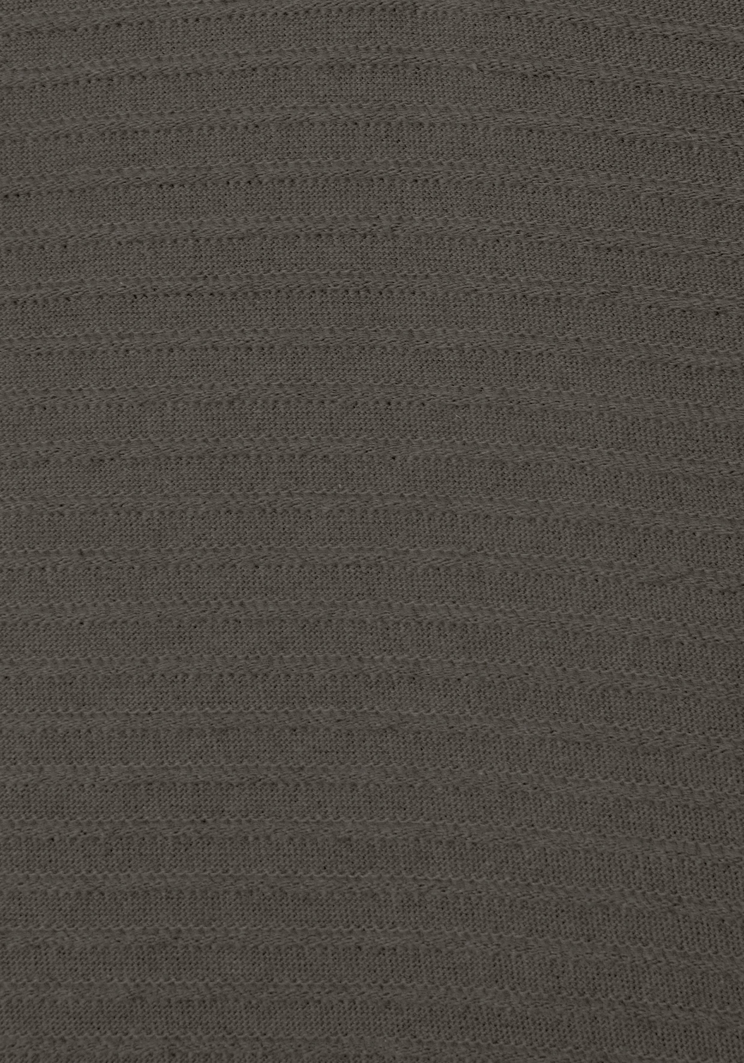 Lascana Shirt met lange mouwen Met streepstructuur in een zachte katoenkwaliteit (1-delig)