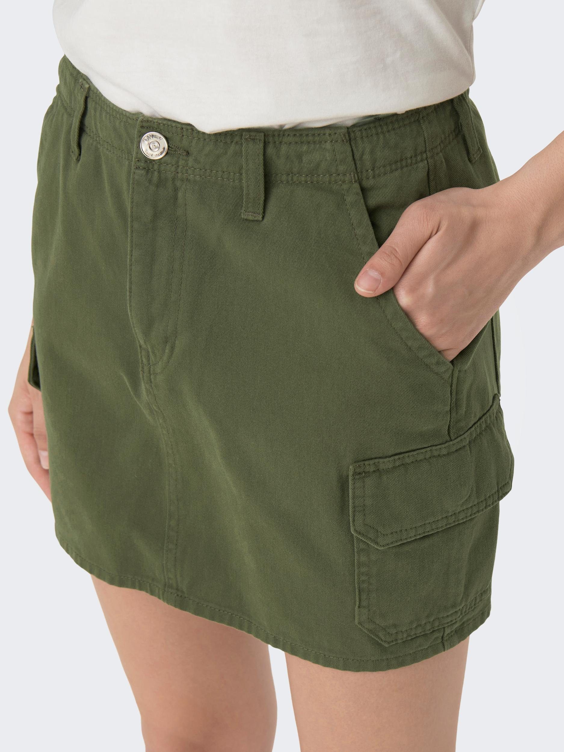 Only Minirok ONLMALFY LIFE SHORT CARGO SKIRT PNT